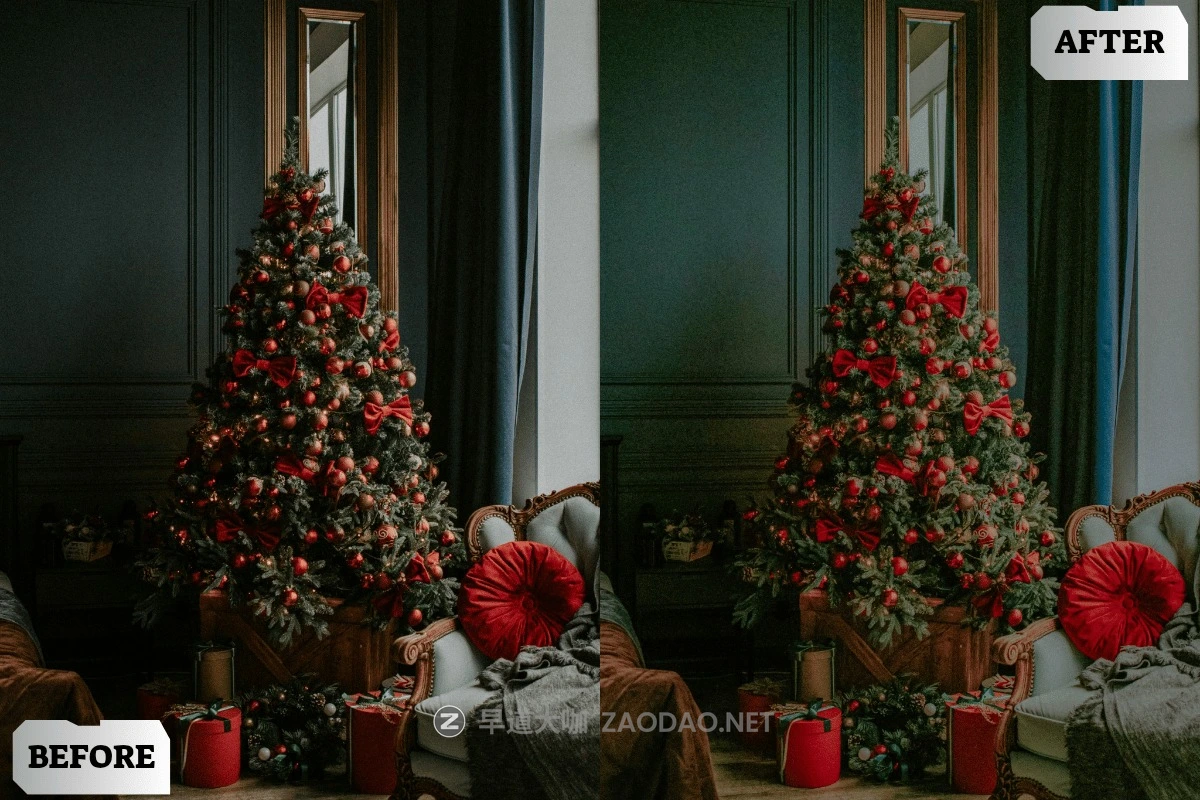 7组圣诞节平安夜旅行生活方式肖像摄影照片调色Lightroom预设 Christmas Eve Lightroom Presets Mobile Desktop插图2 7组圣诞节平安夜旅行生活方式肖像摄影照片调色Lightroom预设 Christmas Eve Lightroom Presets Mobile Desktop插图2
