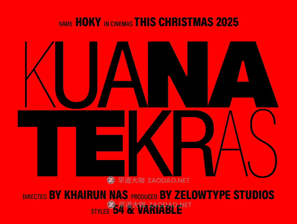 现代怪诞浓缩几何风品牌海报包装标题字体logo设计无衬线英文字体安装包 ZT Hoky插图1 现代怪诞浓缩几何风品牌海报包装标题字体logo设计无衬线英文字体安装包 ZT Hoky插图1