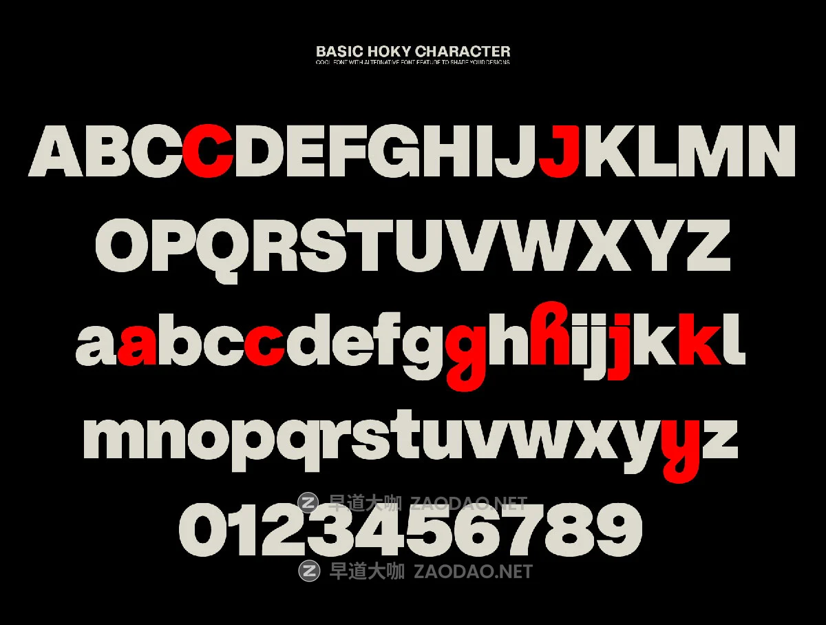 现代怪诞浓缩几何风品牌海报包装标题字体logo设计无衬线英文字体安装包 ZT Hoky插图6 现代怪诞浓缩几何风品牌海报包装标题字体logo设计无衬线英文字体安装包 ZT Hoky插图6