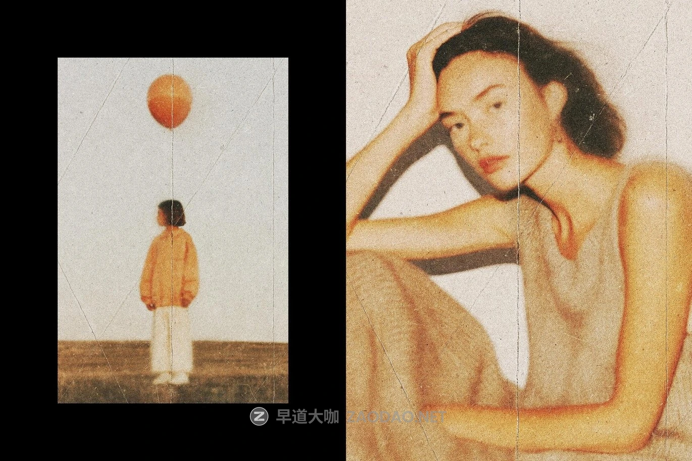 复古折痕模糊颗粒照片效果ps特效滤镜样机 Blurred Folded Paper Photo Effect插图5 复古折痕模糊颗粒照片效果ps特效滤镜样机 Blurred Folded Paper Photo Effect插图5