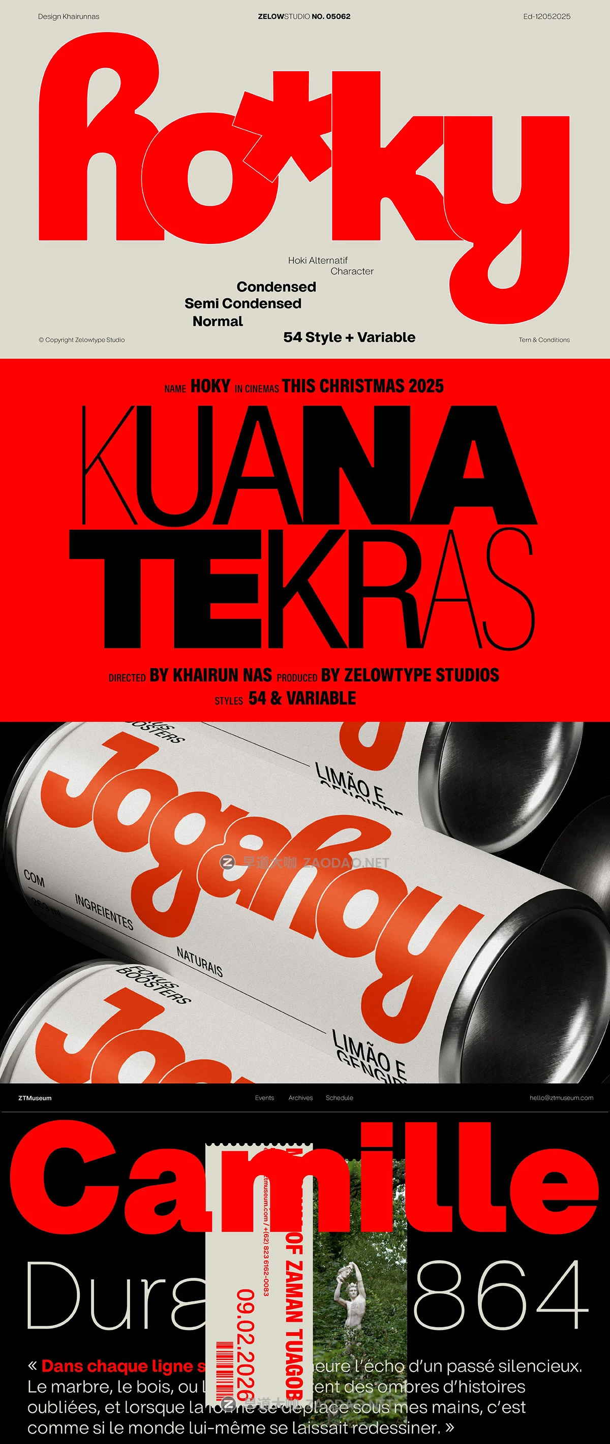 现代怪诞浓缩几何风品牌海报包装标题字体logo设计无衬线英文字体安装包 ZT Hoky插图8 现代怪诞浓缩几何风品牌海报包装标题字体logo设计无衬线英文字体安装包 ZT Hoky插图8