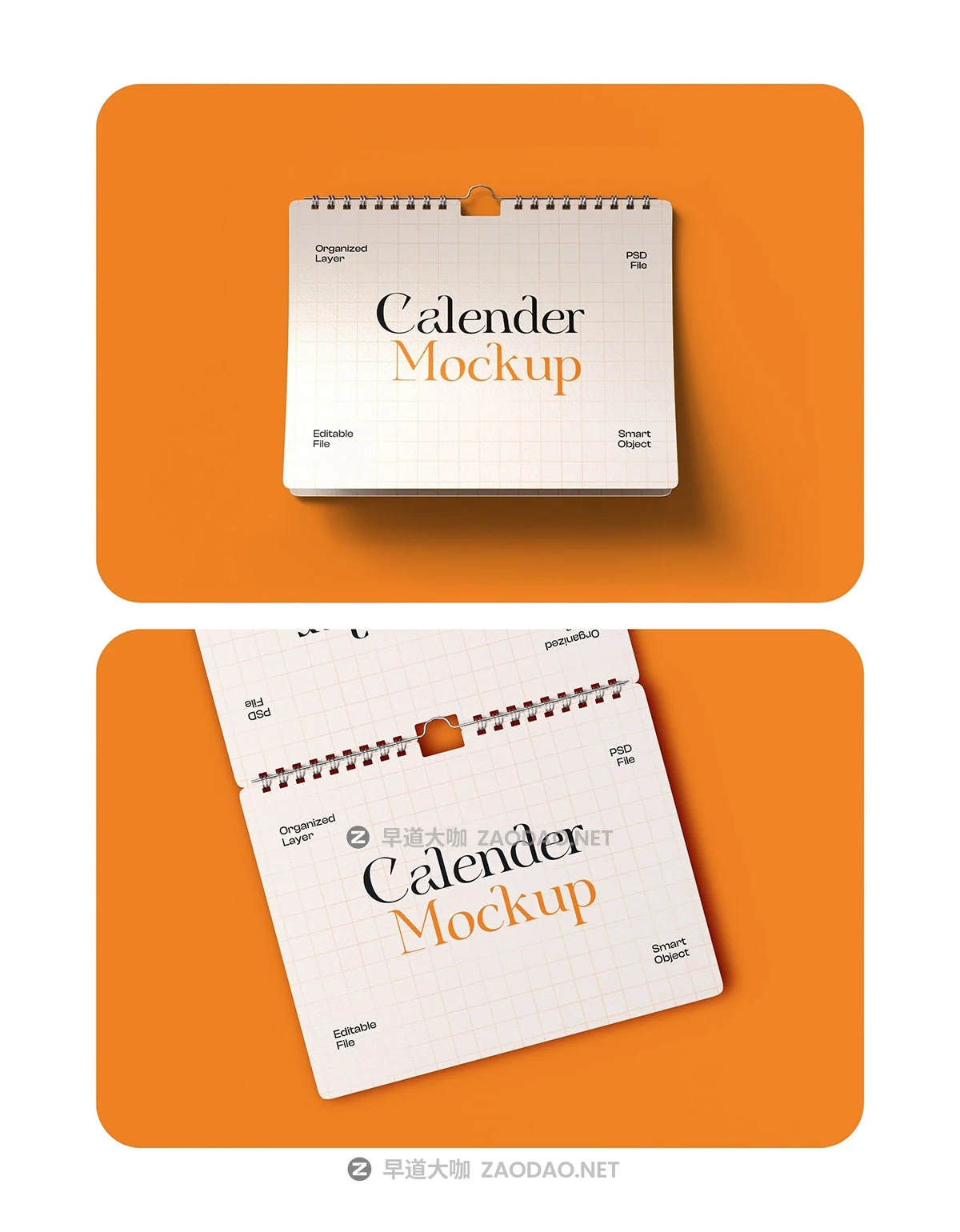 9款创意日历台历挂历黄历设计展示ps贴图效果图样机模板素材 Wall Calendar Mockup Set – 09 Scene插图8 9款创意日历台历挂历黄历设计展示ps贴图效果图样机模板素材 Wall Calendar Mockup Set – 09 Scene插图8