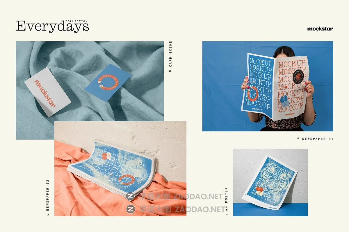 24款高级真实拍摄名片报纸海报帆布袋T恤易拉罐马克杯咖啡杯包装纸盒vi贴图psd样机 Mockstar Studio – Everydays Collection Combo Bundle插图5 24款高级真实拍摄名片报纸海报帆布袋T恤易拉罐马克杯咖啡杯包装纸盒vi贴图psd样机 Mockstar Studio – Everydays Collection Combo Bundle插图5