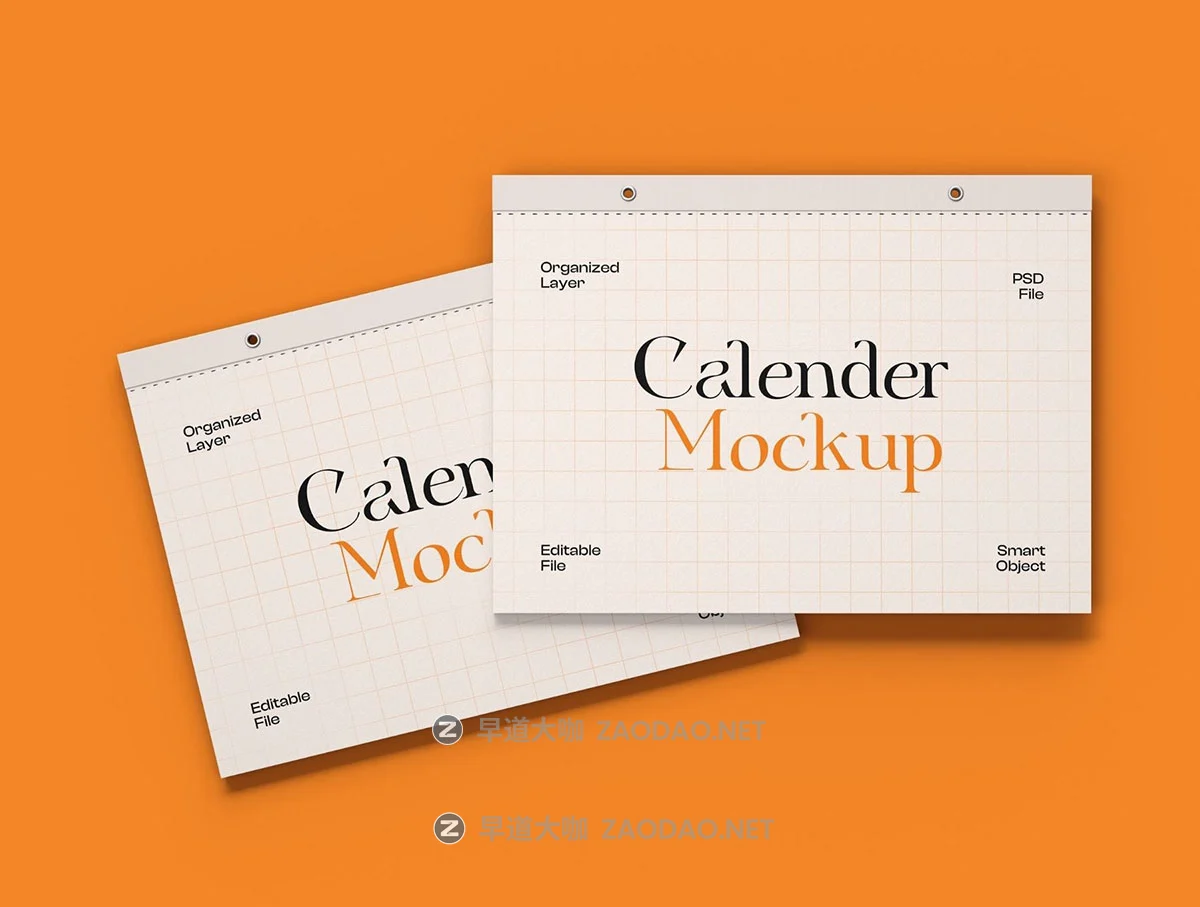 9款创意日历台历挂历黄历设计展示ps贴图效果图样机模板素材 Wall Calendar Mockup Set – 09 Scene插图6 9款创意日历台历挂历黄历设计展示ps贴图效果图样机模板素材 Wall Calendar Mockup Set – 09 Scene插图6