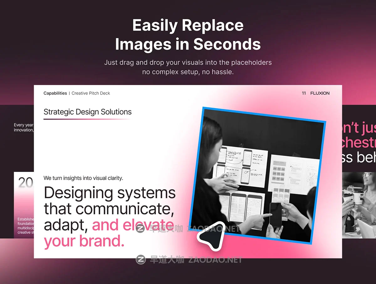 25页企业介绍报表年报项目策划提案幻灯片图文排版幻灯片设计figma/ppt模板 Fluxion Pitch Deck Kit插图4 25页企业介绍报表年报项目策划提案幻灯片图文排版幻灯片设计figma/ppt模板 Fluxion Pitch Deck Kit插图4