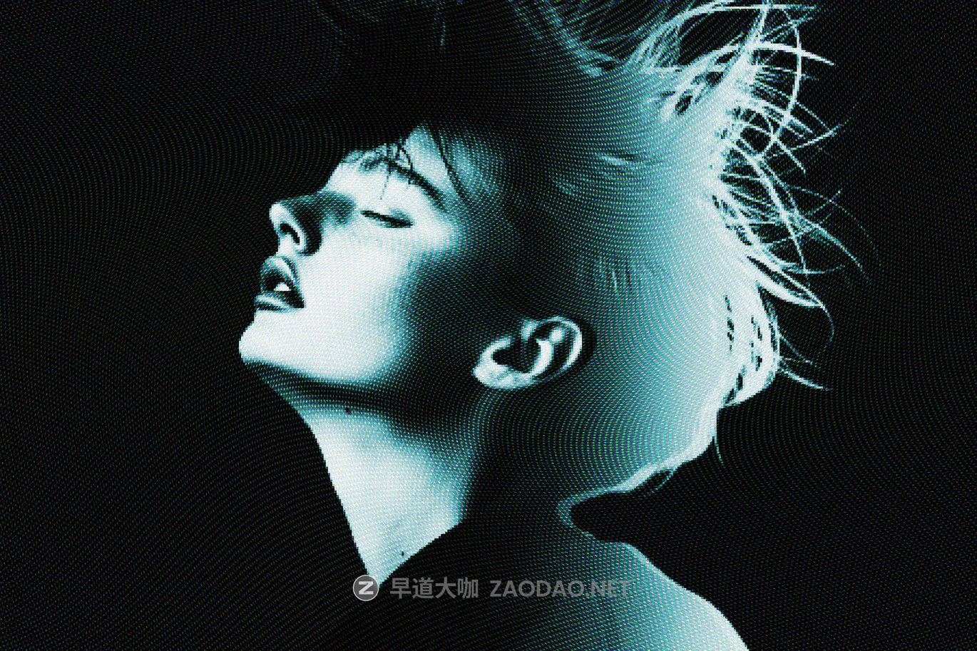 复古矩阵像素化CRT屏幕故障照片效果ps特效滤镜样机 CRT Screen Photo Effect插图1 复古矩阵像素化CRT屏幕故障照片效果ps特效滤镜样机 CRT Screen Photo Effect插图1