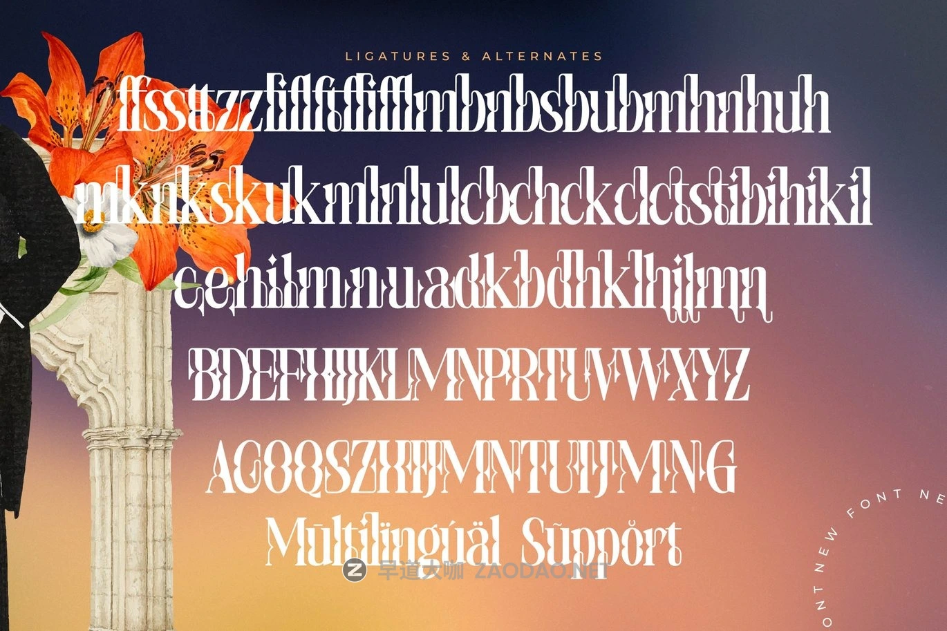 现代时尚品牌杂志包装标题设计衬线英文字体安装包 Twolight – New Modern Serif Typeface插图8 现代时尚品牌杂志包装标题设计衬线英文字体安装包 Twolight – New Modern Serif Typeface插图8