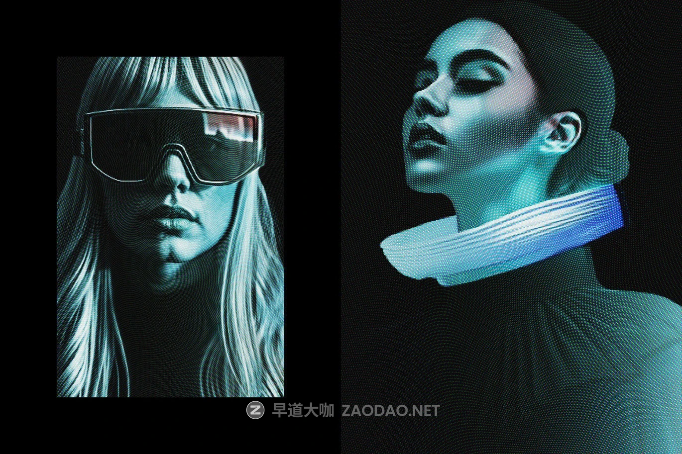 复古矩阵像素化CRT屏幕故障照片效果ps特效滤镜样机 CRT Screen Photo Effect插图2 复古矩阵像素化CRT屏幕故障照片效果ps特效滤镜样机 CRT Screen Photo Effect插图2