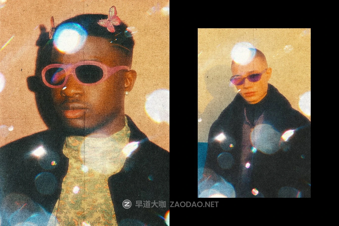 复古颗粒模糊漏光照片效果ps特效滤镜样机 Vintage Bokeh Leak Photo Effect插图6 复古颗粒模糊漏光照片效果ps特效滤镜样机 Vintage Bokeh Leak Photo Effect插图6