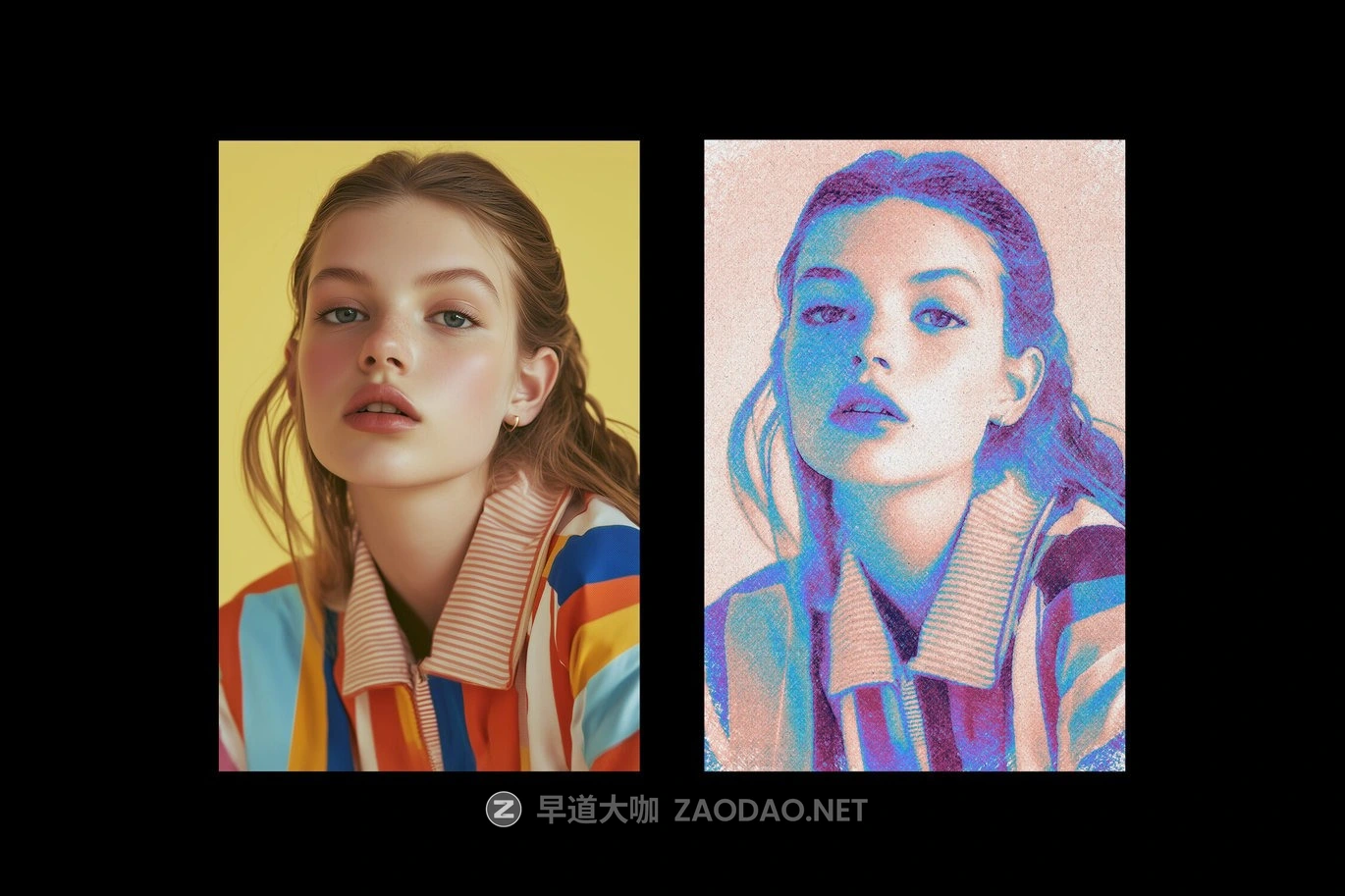 油漆蜡笔绘画艺术照片效果ps特效滤镜样机 Oil Pastel Photo Effect插图3 油漆蜡笔绘画艺术照片效果ps特效滤镜样机 Oil Pastel Photo Effect插图3