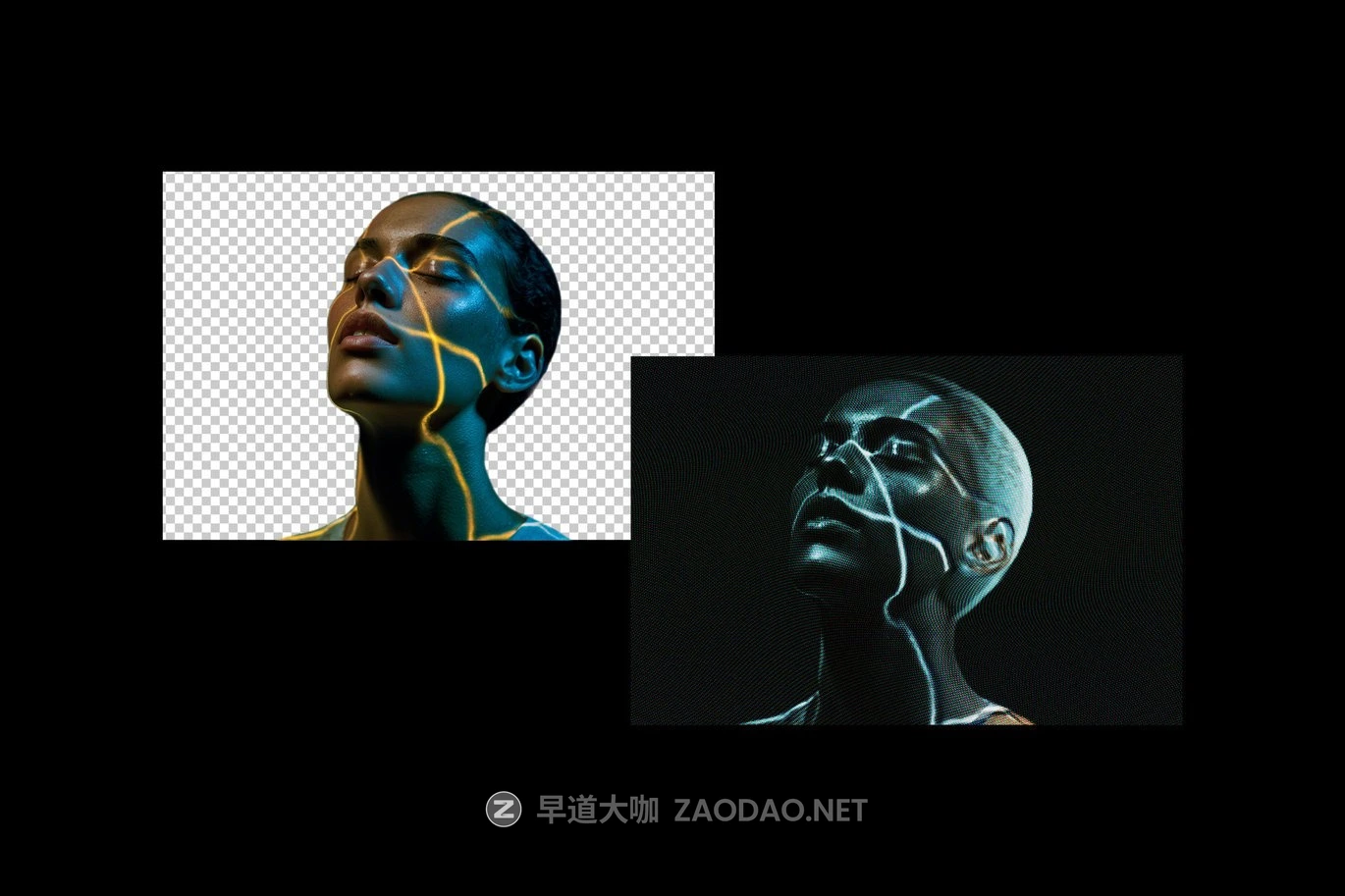 复古矩阵像素化CRT屏幕故障照片效果ps特效滤镜样机 CRT Screen Photo Effect插图3 复古矩阵像素化CRT屏幕故障照片效果ps特效滤镜样机 CRT Screen Photo Effect插图3