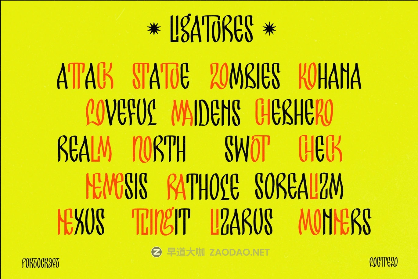 哥特式梦幻美学品牌海拔电影标题设计装饰英文字体安装包 Locttezo Gothic Display插图3 哥特式梦幻美学品牌海拔电影标题设计装饰英文字体安装包 Locttezo Gothic Display插图3