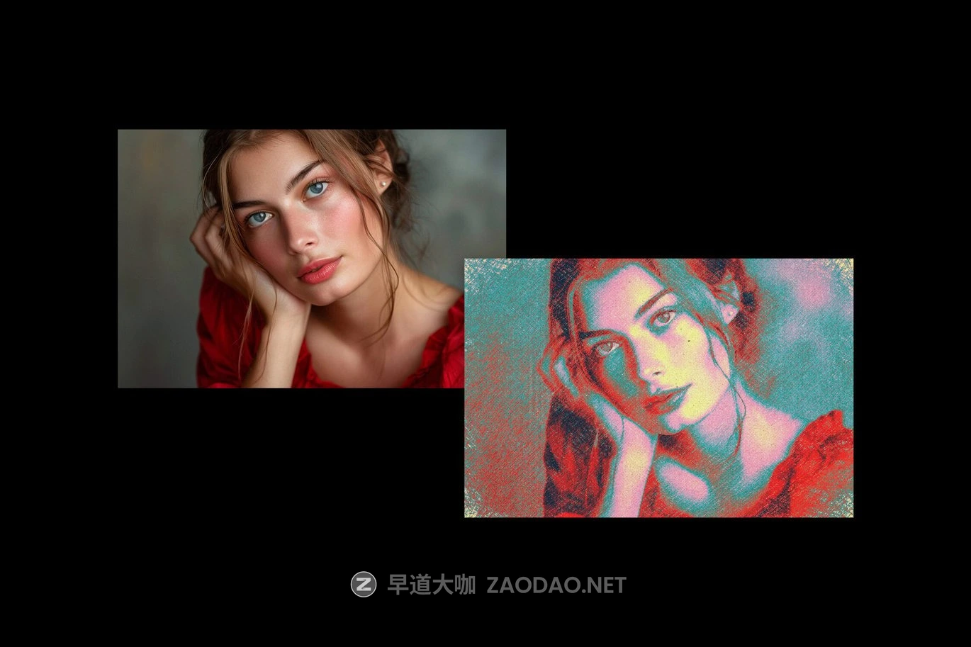 油漆蜡笔绘画艺术照片效果ps特效滤镜样机 Oil Pastel Photo Effect插图4 油漆蜡笔绘画艺术照片效果ps特效滤镜样机 Oil Pastel Photo Effect插图4