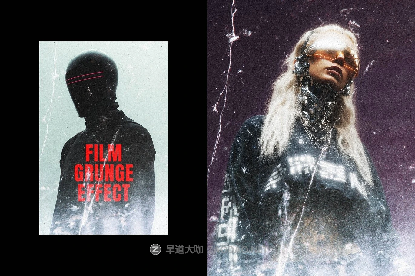 复古颗粒划痕扫描打印照片效果ps特效滤镜样机 Grunge Film Photo Effect插图2 复古颗粒划痕扫描打印照片效果ps特效滤镜样机 Grunge Film Photo Effect插图2