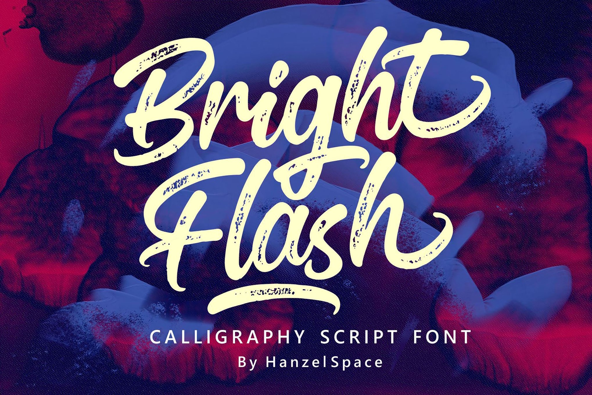 时尚优雅杂志包装邀请函设计手写英文字体安装包 Bright Flash – Script Font特色图 时尚优雅杂志包装邀请函设计手写英文字体安装包 Bright Flash – Script Font