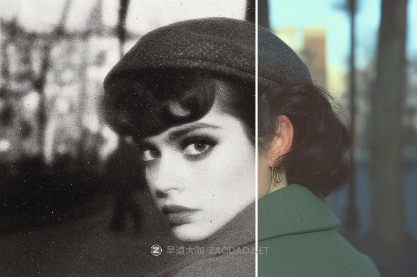 复古颗粒发光模糊照片效果ps特效滤镜样机 B&W Glowing Noise Photo Effect插图7 复古颗粒发光模糊照片效果ps特效滤镜样机 B&W Glowing Noise Photo Effect插图7