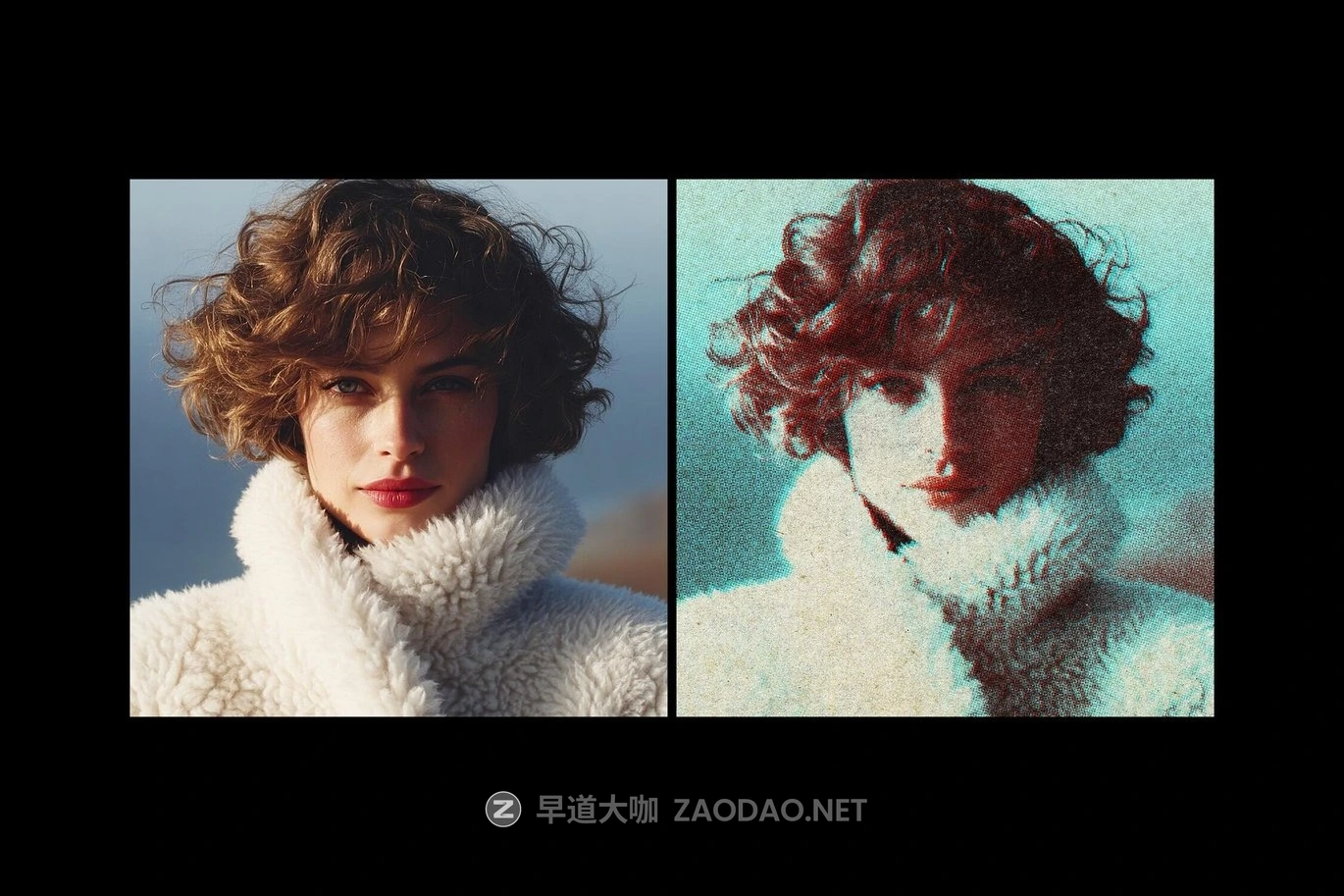 复古半调扫描打印照片效果ps特效滤镜样机 Old Print Photo Effect插图1 复古半调扫描打印照片效果ps特效滤镜样机 Old Print Photo Effect插图1