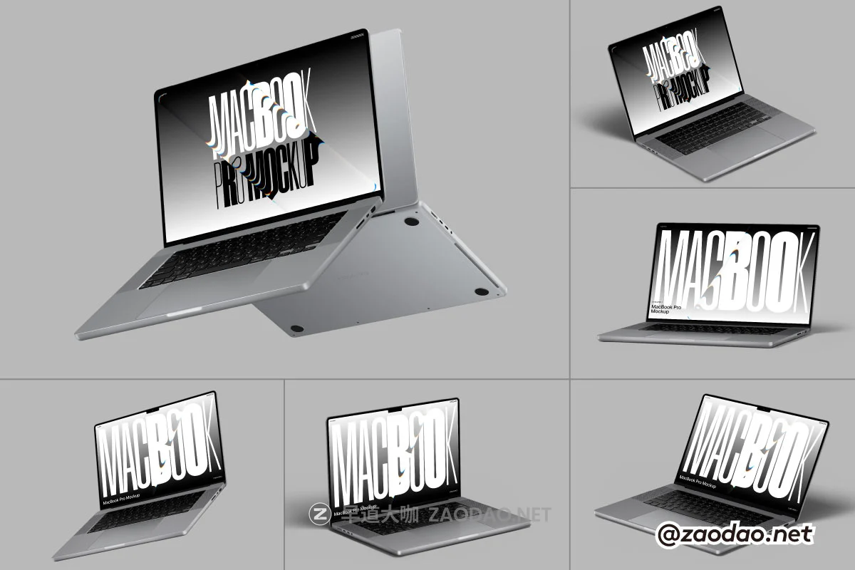 13款高级灰调网站ui界面设计苹果MacBook Pro笔记本电脑展示贴图psd/figma/sketch样机模板 MacBook Pro Mockups by LS.Graphics插图1 13款高级灰调网站ui界面设计苹果MacBook Pro笔记本电脑展示贴图psd/figma/sketch样机模板 MacBook Pro Mockups by LS.Graphics插图1