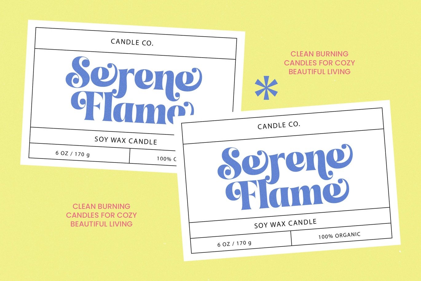 现代复古品牌海报包装设计衬线英文字体安装包Fresh Kinetic - Modern Display Font