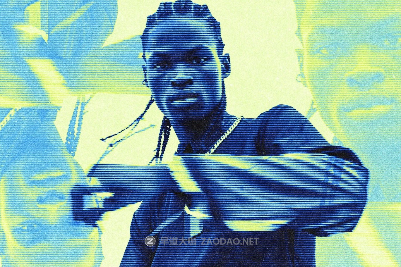 复古条纹燥点双重曝光照片效果ps特效滤镜样机 Color Double Exposure Effect插图3 复古条纹燥点双重曝光照片效果ps特效滤镜样机 Color Double Exposure Effect插图3