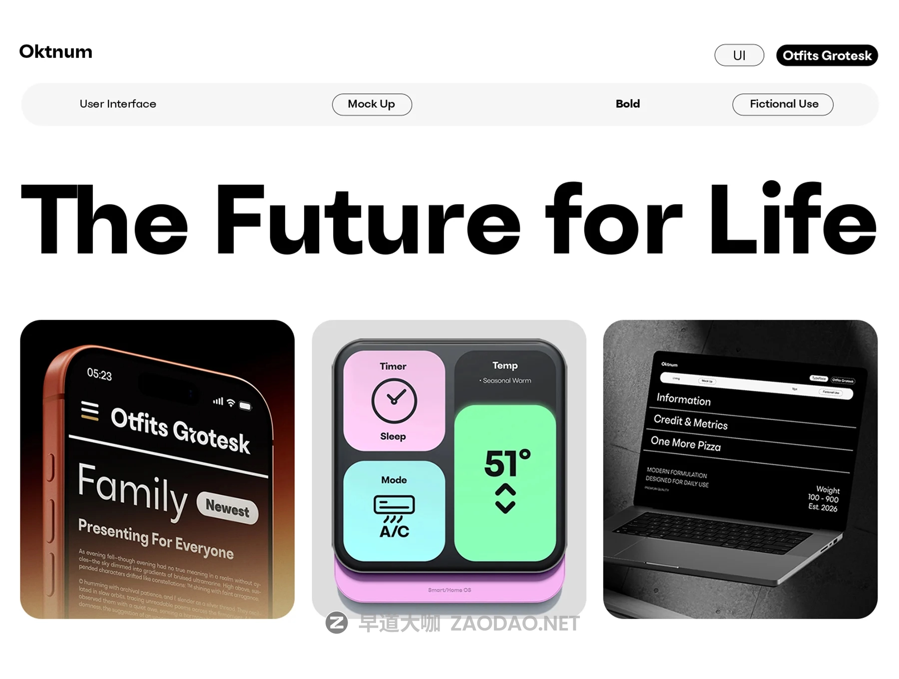 现代美学品牌数字界面包装徽标设计无衬线英文字体安装包 Otfits Grotesk Display Typeface插图3 现代美学品牌数字界面包装徽标设计无衬线英文字体安装包 Otfits Grotesk Display Typeface插图3