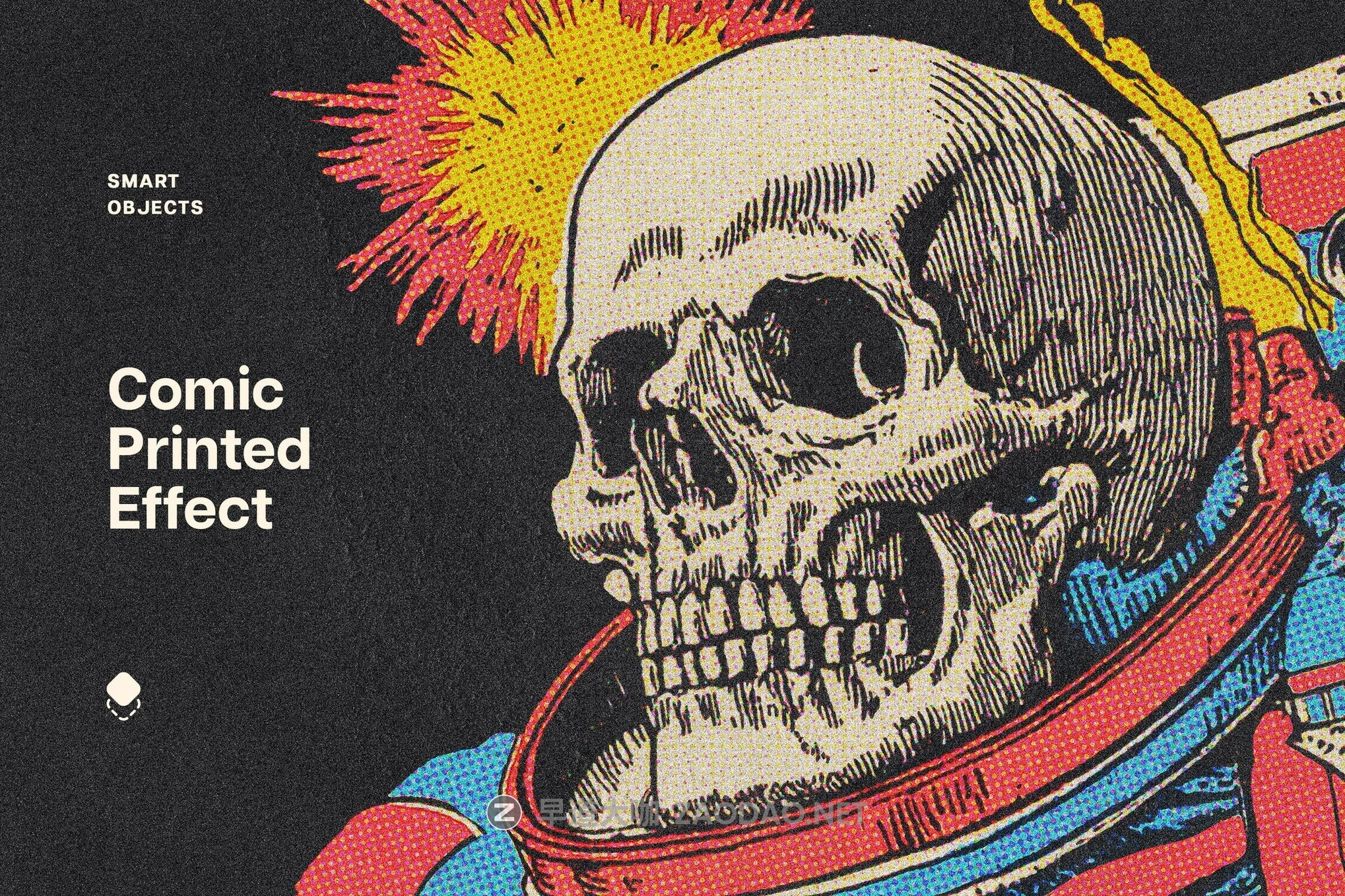 复古做旧半调漫画照片效果ps特效滤镜样机 Retro Comic Print Effect插图 复古做旧半调漫画照片效果ps特效滤镜样机 Retro Comic Print Effect插图