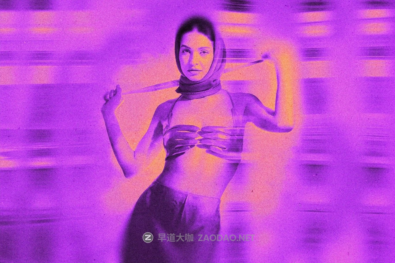 酸性模糊颗粒照片效果ps特效滤镜样机 Acid Blur Photo Effect插图1 酸性模糊颗粒照片效果ps特效滤镜样机 Acid Blur Photo Effect插图1