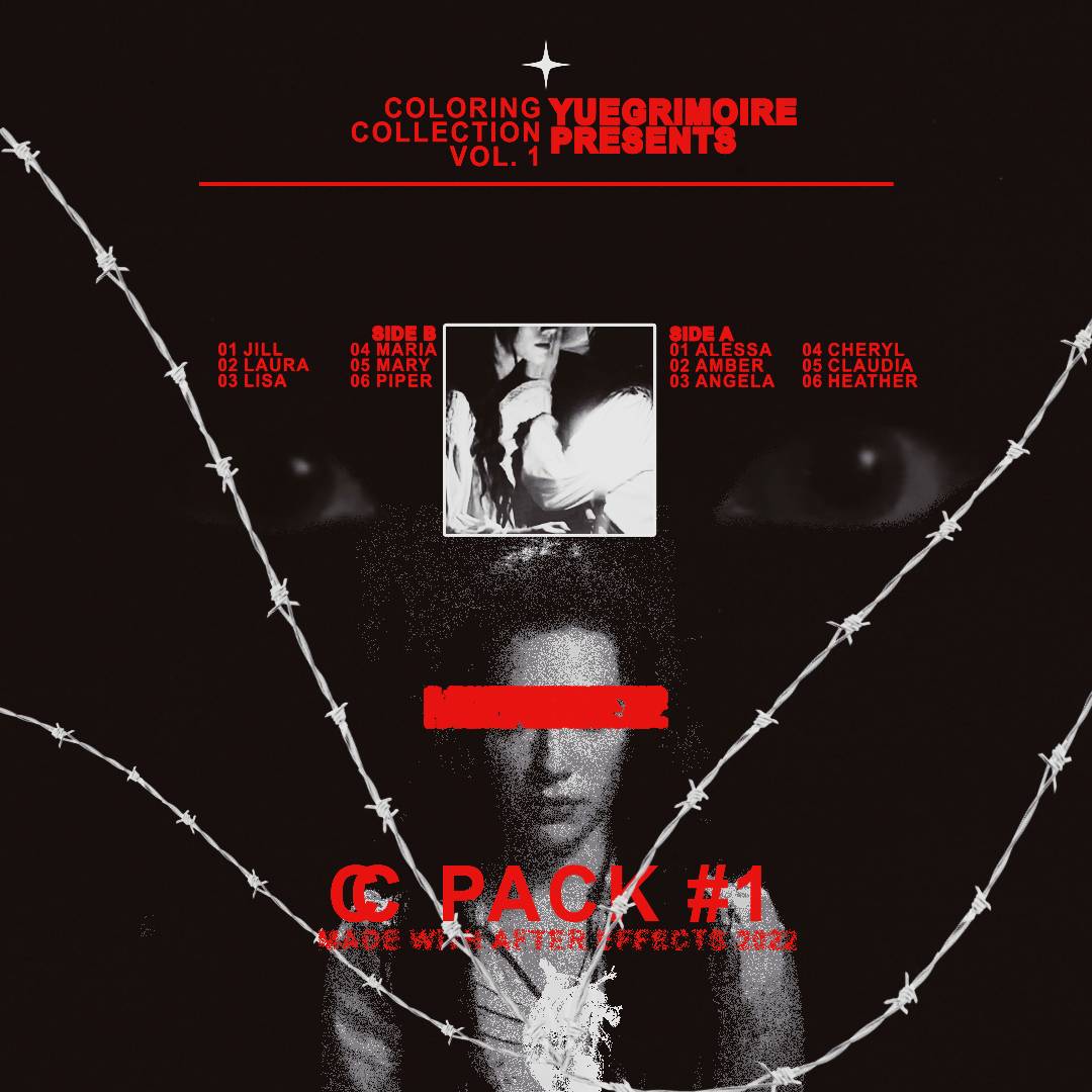 yuegrimoire cc pack vol. 1 AE预设 12组复古做旧划痕颗粒模糊好莱坞风格电影Vlog预告片AMV剪辑特效特色图 yuegrimoire cc pack vol. 1 AE预设 12组复古做旧划痕颗粒模糊好莱坞风格电影Vlog预告片AMV剪辑特效