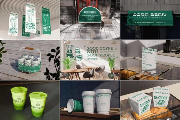 20款网红咖啡果茶奶茶店品牌形象vi设计展示效果图psd样机mockup模板素材 20 Coffee Shop & Bakery Mockups特色图 20款网红咖啡果茶奶茶店品牌形象vi设计展示效果图psd样机mockup模板素材 20 Coffee Shop & Bakery Mockups