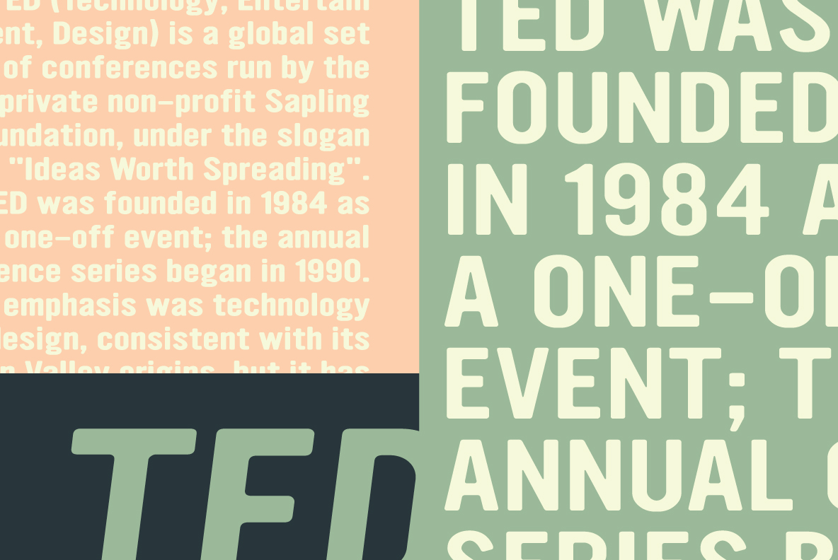 10款字重经典圆角品牌杂志logo海报标题设计无衬线英文字体 YWFT Ultramagnetic Expanded – Soft-Gothic Fonts 10xTTF特色图 10款字重经典圆角品牌杂志logo海报标题设计无衬线英文字体 YWFT Ultramagnetic Expanded – Soft-Gothic Fonts 10xTTF