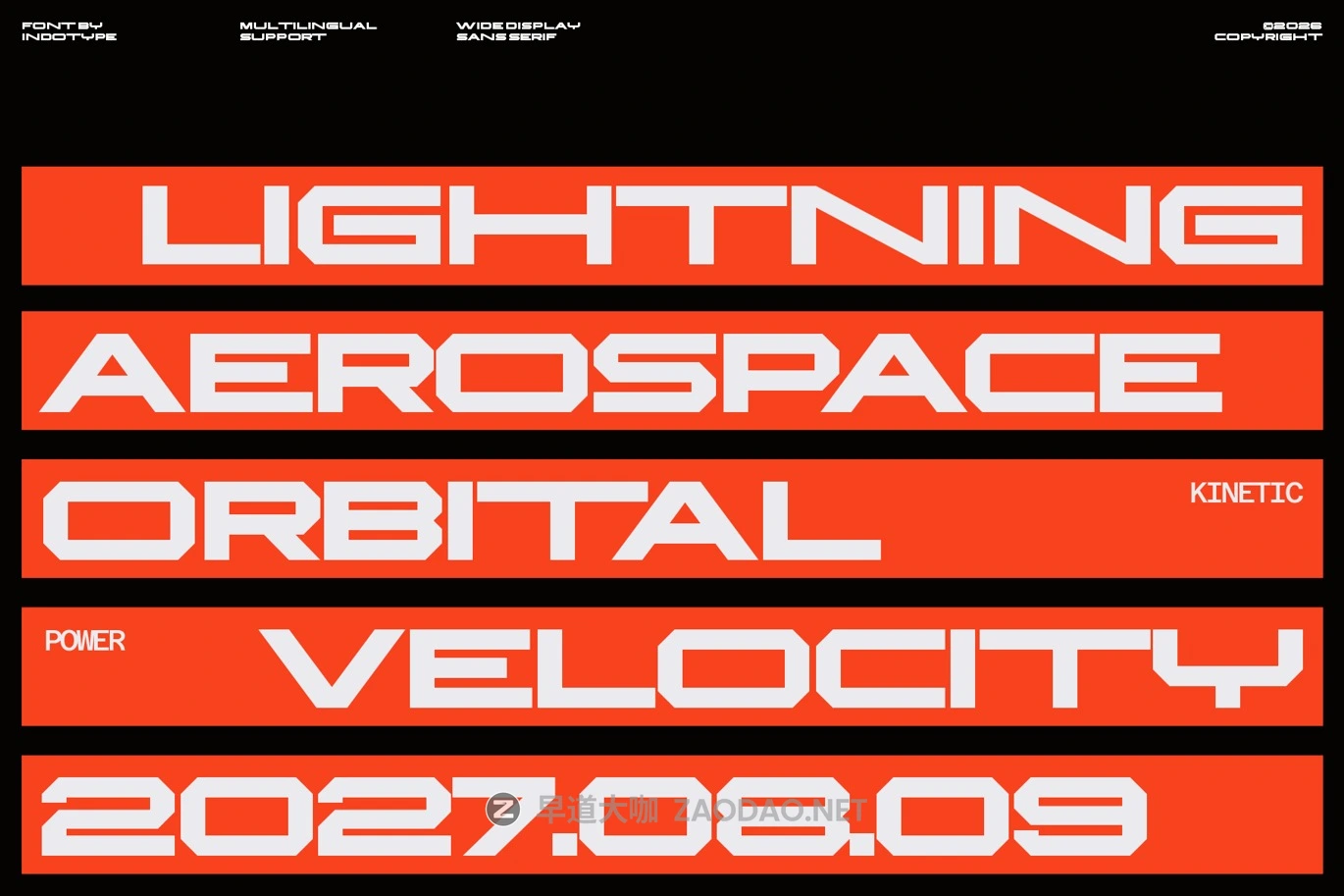 现代几何状品牌海报包装标志设计无衬线英文字体安装包 Blocron – Wide Display Sans Serif插图8 现代几何状品牌海报包装标志设计无衬线英文字体安装包 Blocron – Wide Display Sans Serif插图8