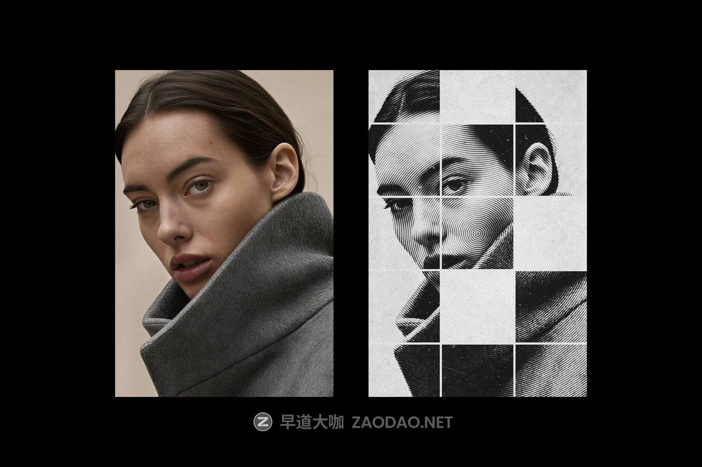 复古半调马赛克照片效果ps特效滤镜样机 Circle Motion Photo Effect插图3 复古半调马赛克照片效果ps特效滤镜样机 Circle Motion Photo Effect插图3