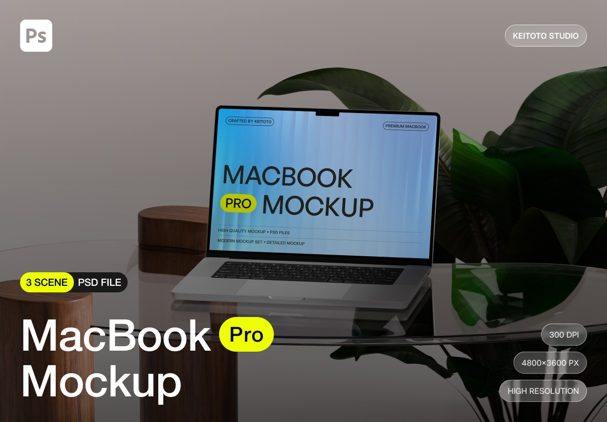 逼真苹果MacBook Pro笔记本电脑网站UI界面作品集设计展示效果图psd样机模板 MacBook Pro Mockup Set Luxury Workspace Scenes特色图 逼真苹果MacBook Pro笔记本电脑网站UI界面作品集设计展示效果图psd样机模板 MacBook Pro Mockup Set Luxury Workspace Scenes