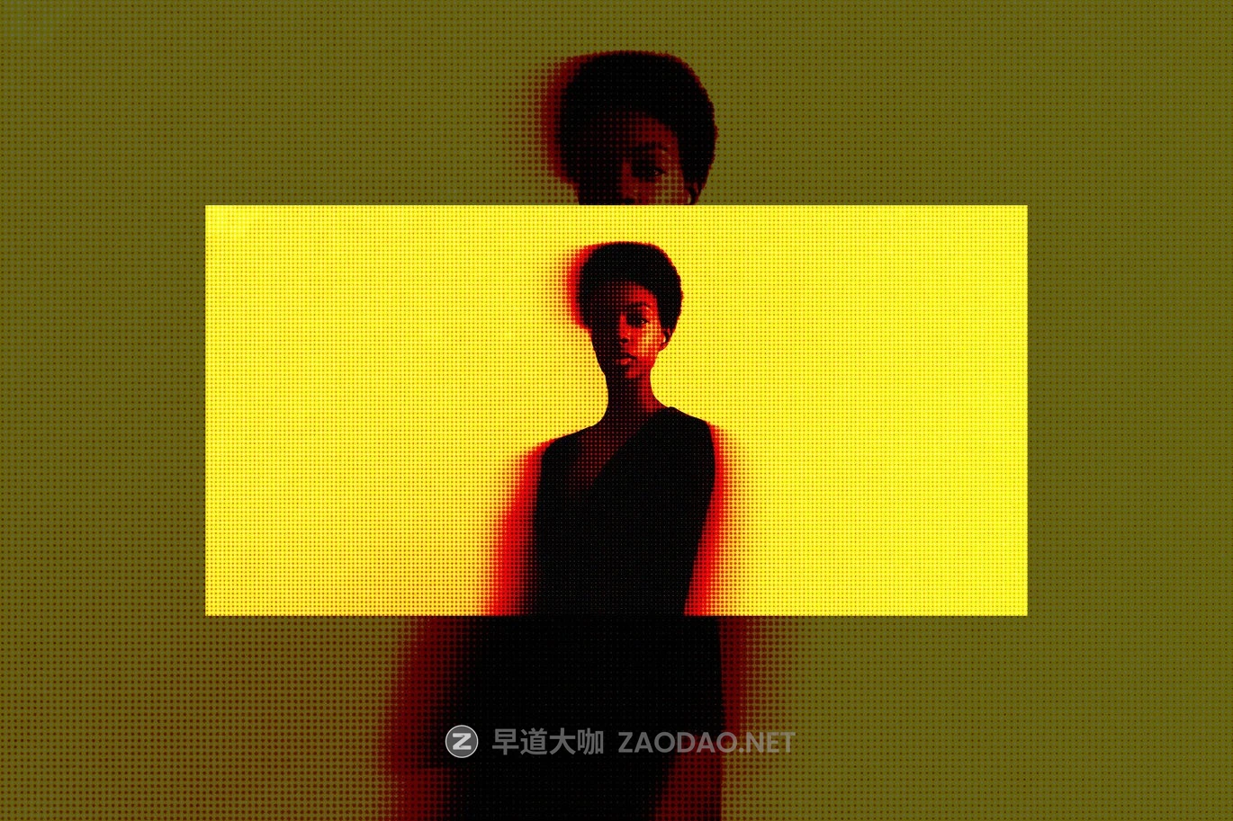 复古模糊半调照片效果ps特效滤镜样机 Ice & Fire Halftone Effect插图2 复古模糊半调照片效果ps特效滤镜样机 Ice & Fire Halftone Effect插图2