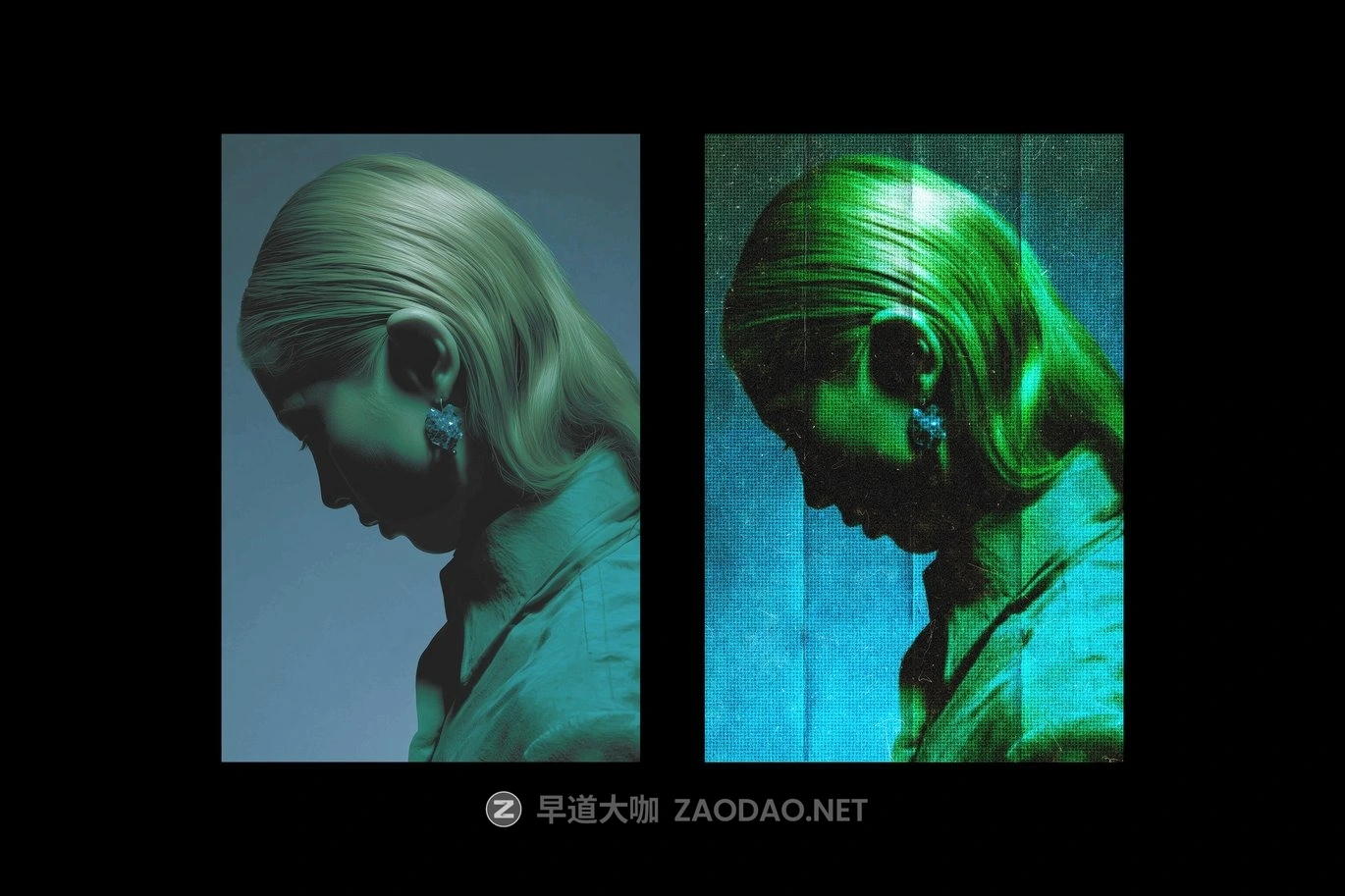 复古做旧半调颗粒折痕照片效果ps特效滤镜样机 Halftone Folded Photo Card Effect插图1 复古做旧半调颗粒折痕照片效果ps特效滤镜样机 Halftone Folded Photo Card Effect插图1