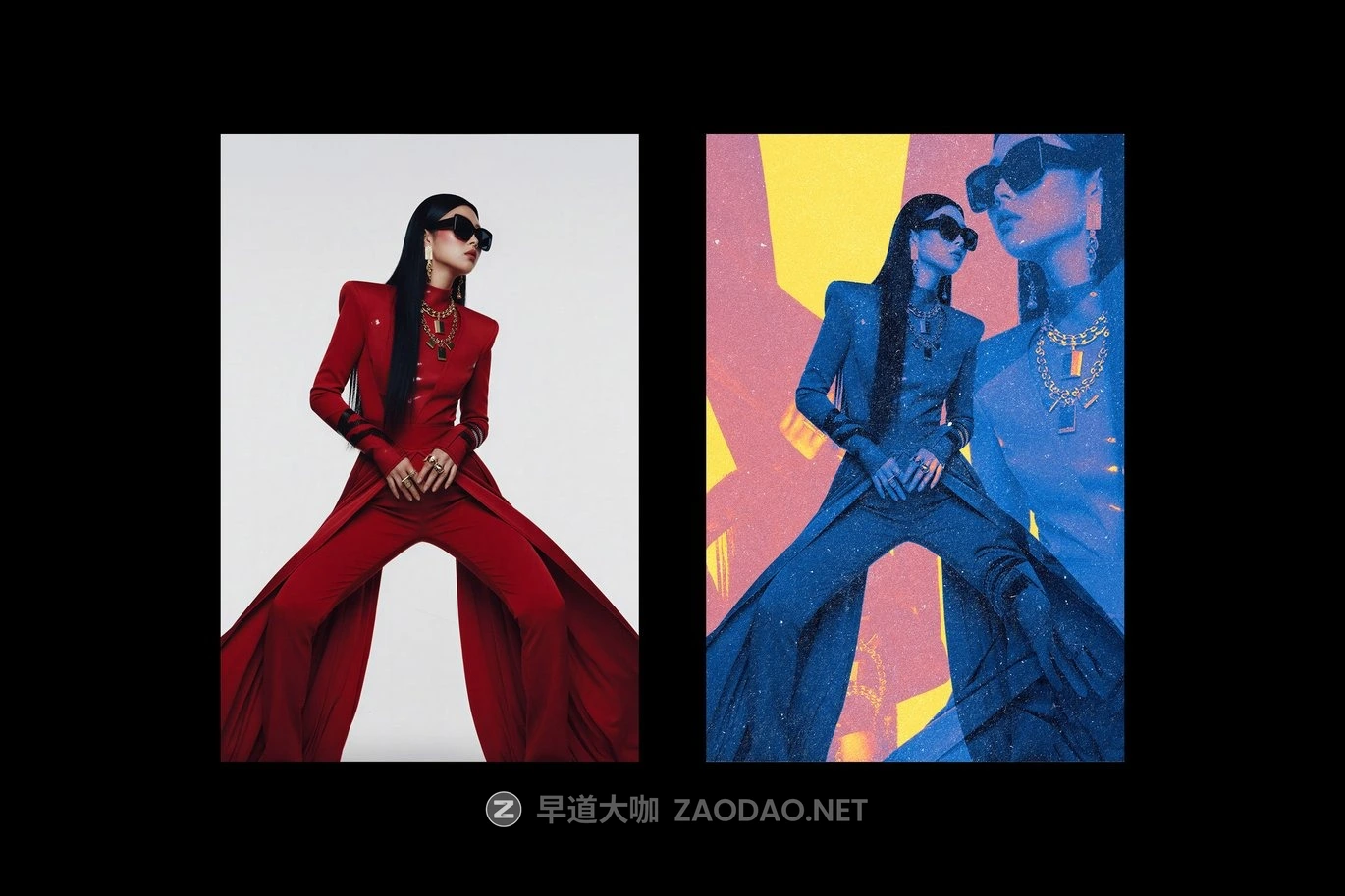 酸性颗粒双重曝光叠印照片效果ps特效滤镜样机 Acid Print Photo Effect插图1 酸性颗粒双重曝光叠印照片效果ps特效滤镜样机 Acid Print Photo Effect插图1