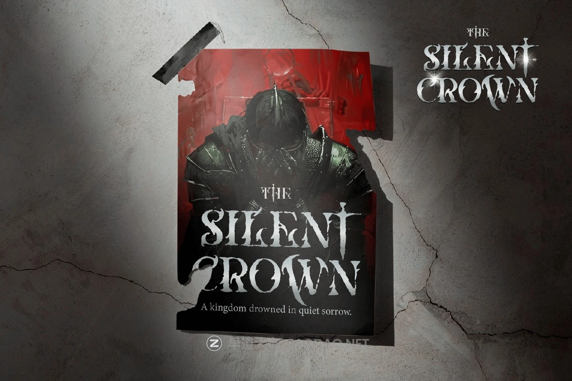 哥特式黑暗金属品牌海报游戏标题设计装饰英文字体安装包 Wildtras插图2 哥特式黑暗金属品牌海报游戏标题设计装饰英文字体安装包 Wildtras插图2