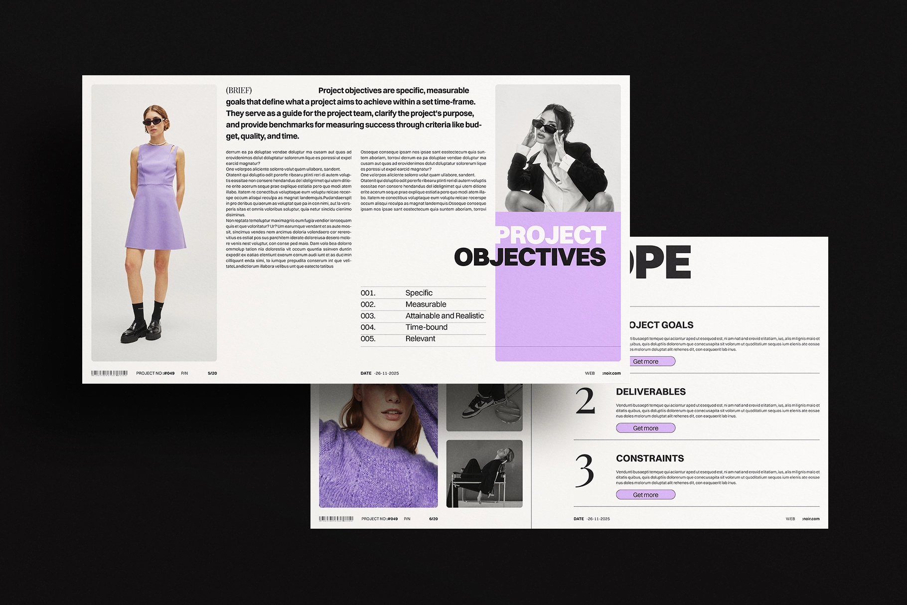 现代简约品牌营销策划提案简报设计ppt/keynote模版 Project Proposal Presentation Template插图9 现代简约品牌营销策划提案简报设计ppt/keynote模版 Project Proposal Presentation Template插图9