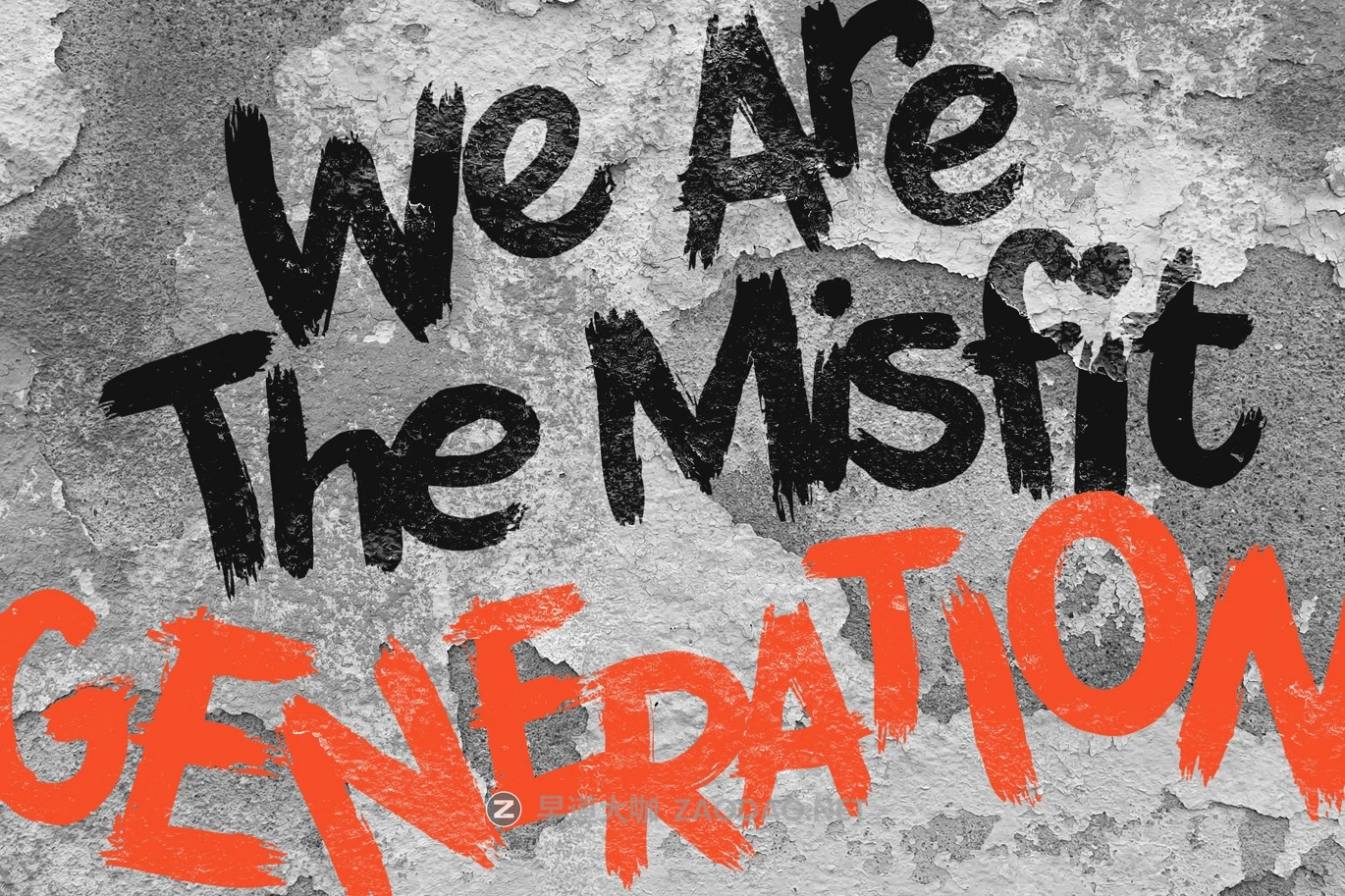 复古涂鸦音乐海报包装徽标设计手写英文字体安装包 Brushflare – Brush Display Font插图2 复古涂鸦音乐海报包装徽标设计手写英文字体安装包 Brushflare – Brush Display Font插图2