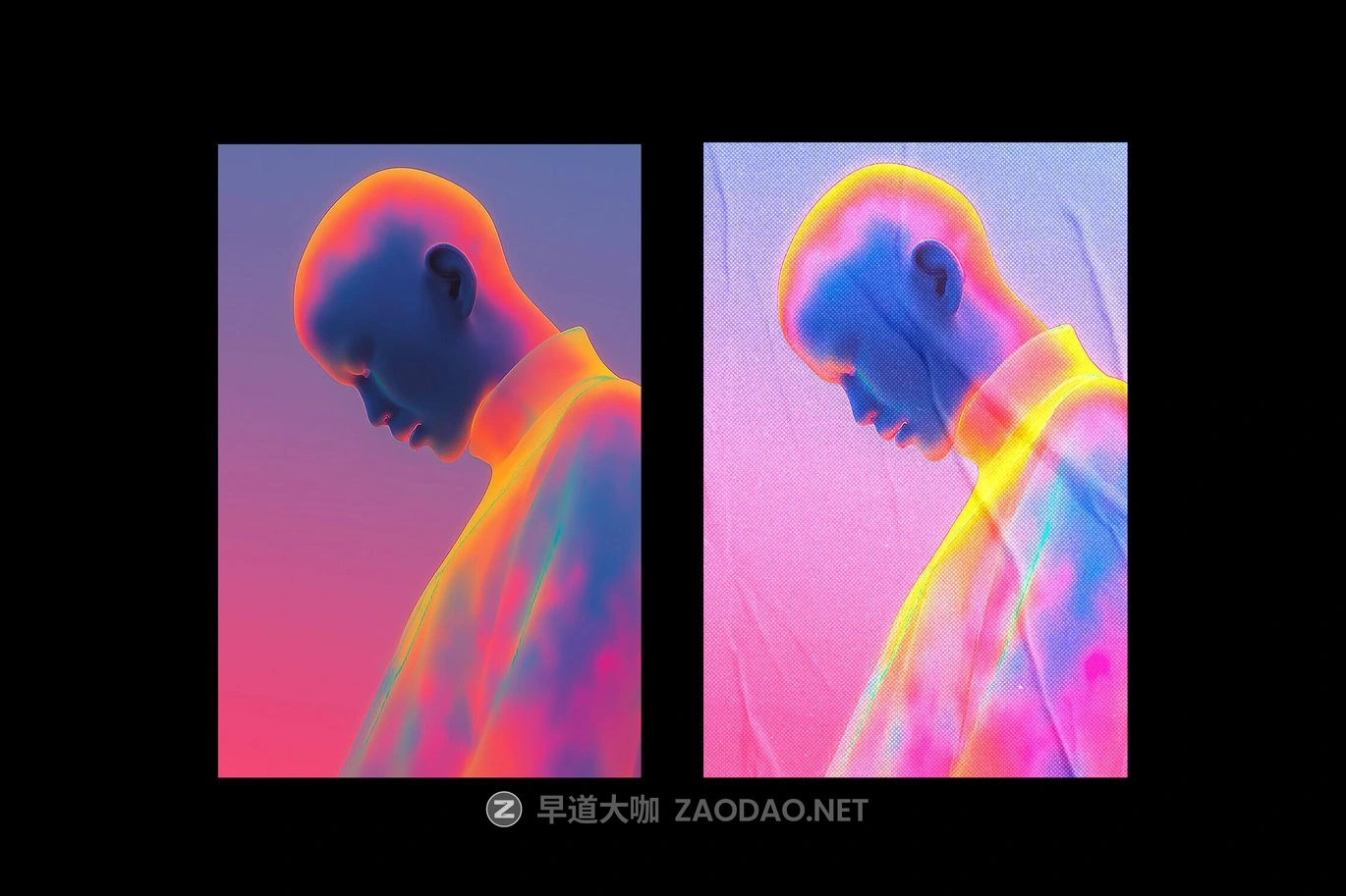 复古半调褶皱海报照片效果ps特效滤镜样机 Retro Magazine Print Effect插图2 复古半调褶皱海报照片效果ps特效滤镜样机 Retro Magazine Print Effect插图2