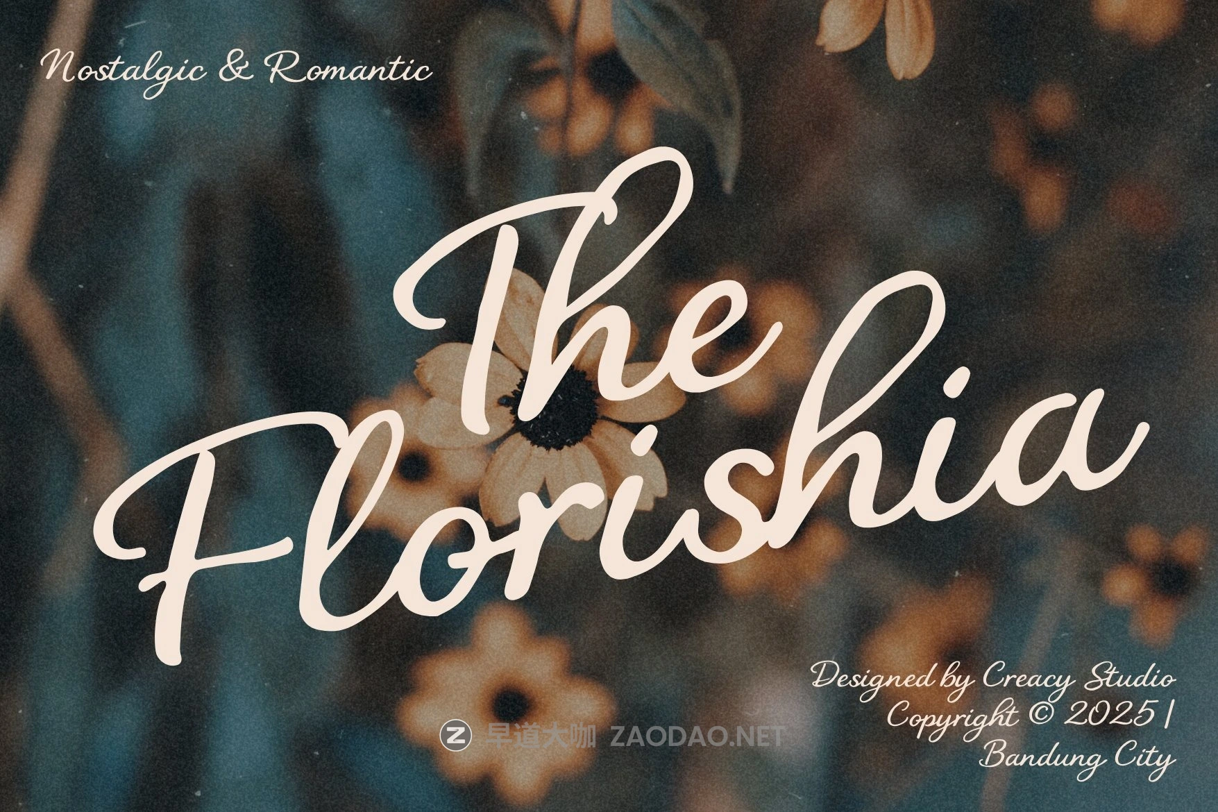 复古怀旧浪漫品牌包装婚礼设计手写英文字体安装包 The Florishia – Nostalgic Romantic Script Font插图 复古怀旧浪漫品牌包装婚礼设计手写英文字体安装包 The Florishia – Nostalgic Romantic Script Font插图