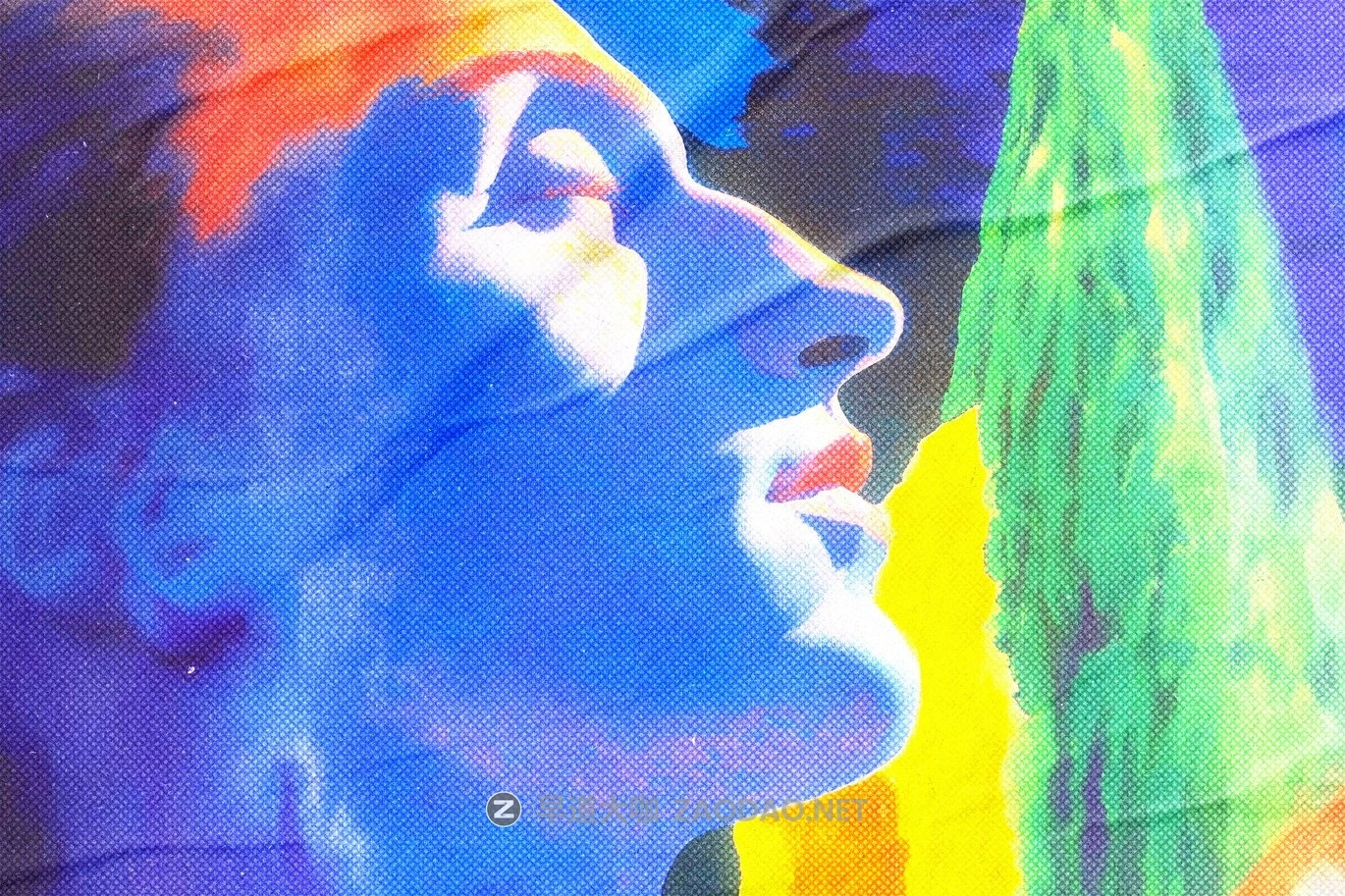 复古半调褶皱海报照片效果ps特效滤镜样机 Retro Magazine Print Effect插图3 复古半调褶皱海报照片效果ps特效滤镜样机 Retro Magazine Print Effect插图3