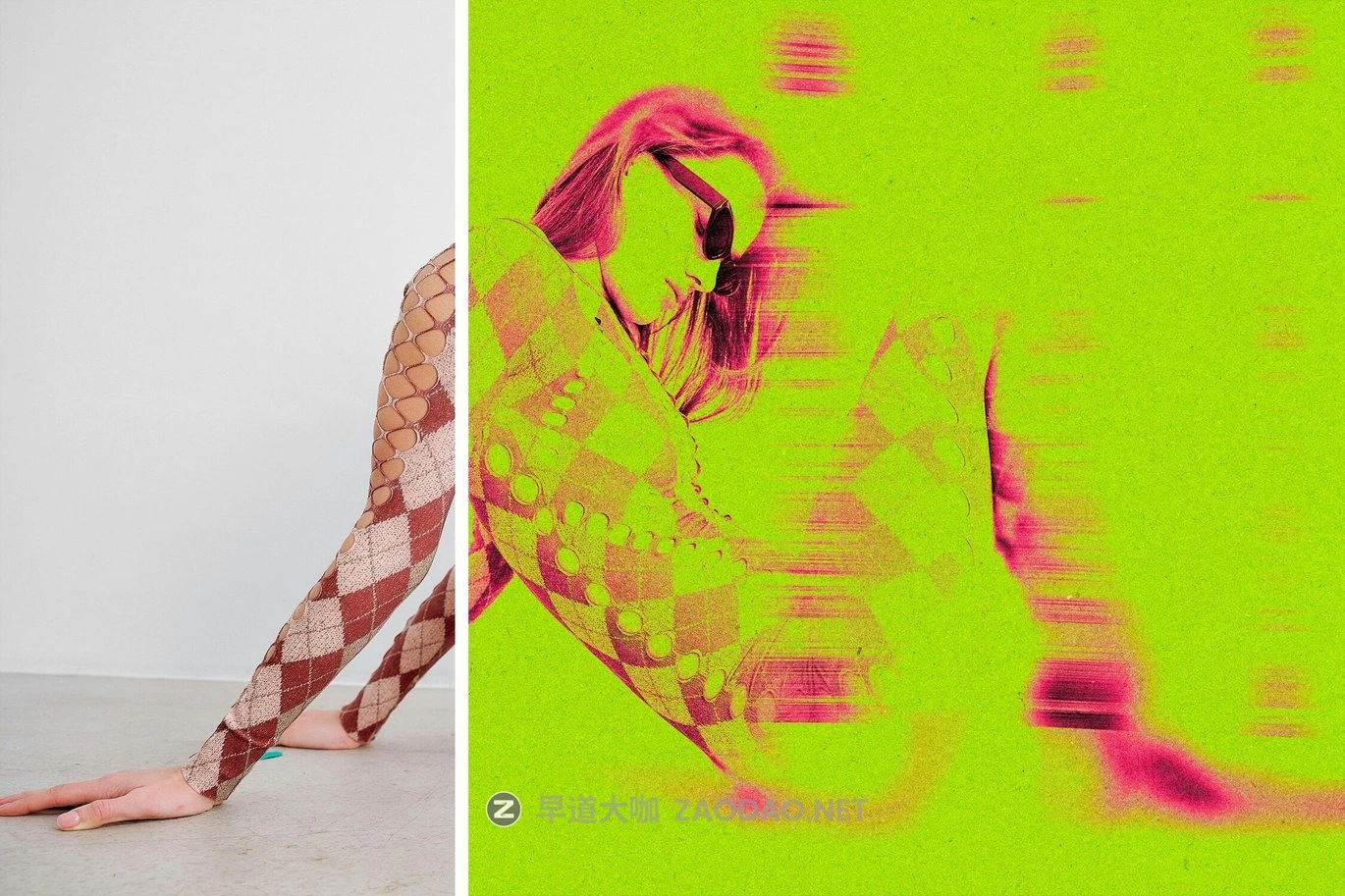 酸性模糊颗粒照片效果ps特效滤镜样机 Acid Blur Photo Effect插图3 酸性模糊颗粒照片效果ps特效滤镜样机 Acid Blur Photo Effect插图3