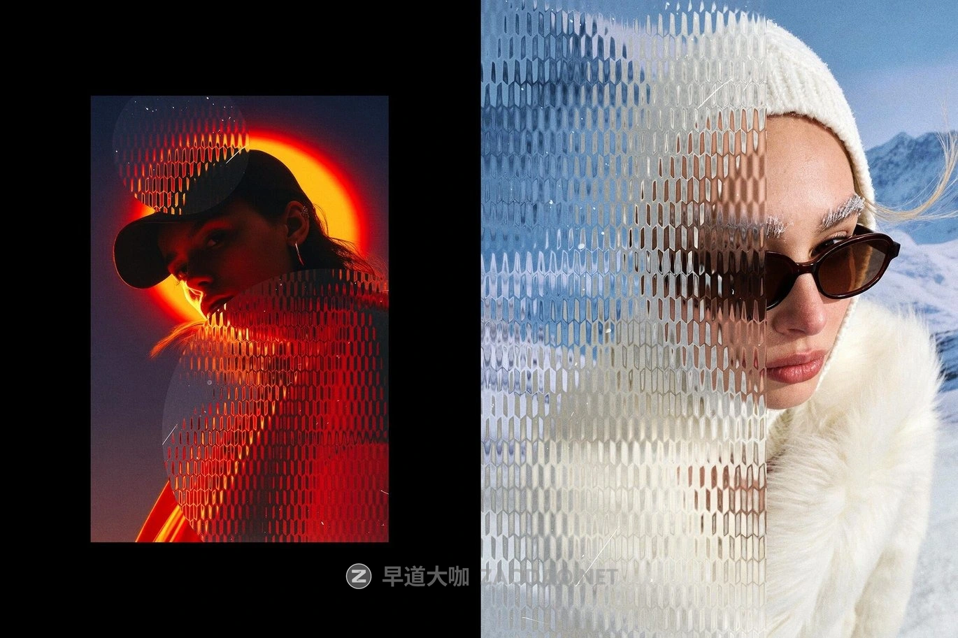 透明玻璃折射燥点划痕照片效果ps特效滤镜样机 Glass Distort Photo Effect插图2 透明玻璃折射燥点划痕照片效果ps特效滤镜样机 Glass Distort Photo Effect插图2