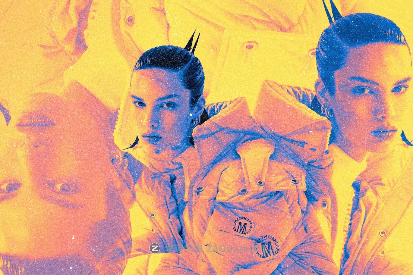 酸性颗粒双重曝光叠印照片效果ps特效滤镜样机 Acid Print Photo Effect插图3 酸性颗粒双重曝光叠印照片效果ps特效滤镜样机 Acid Print Photo Effect插图3