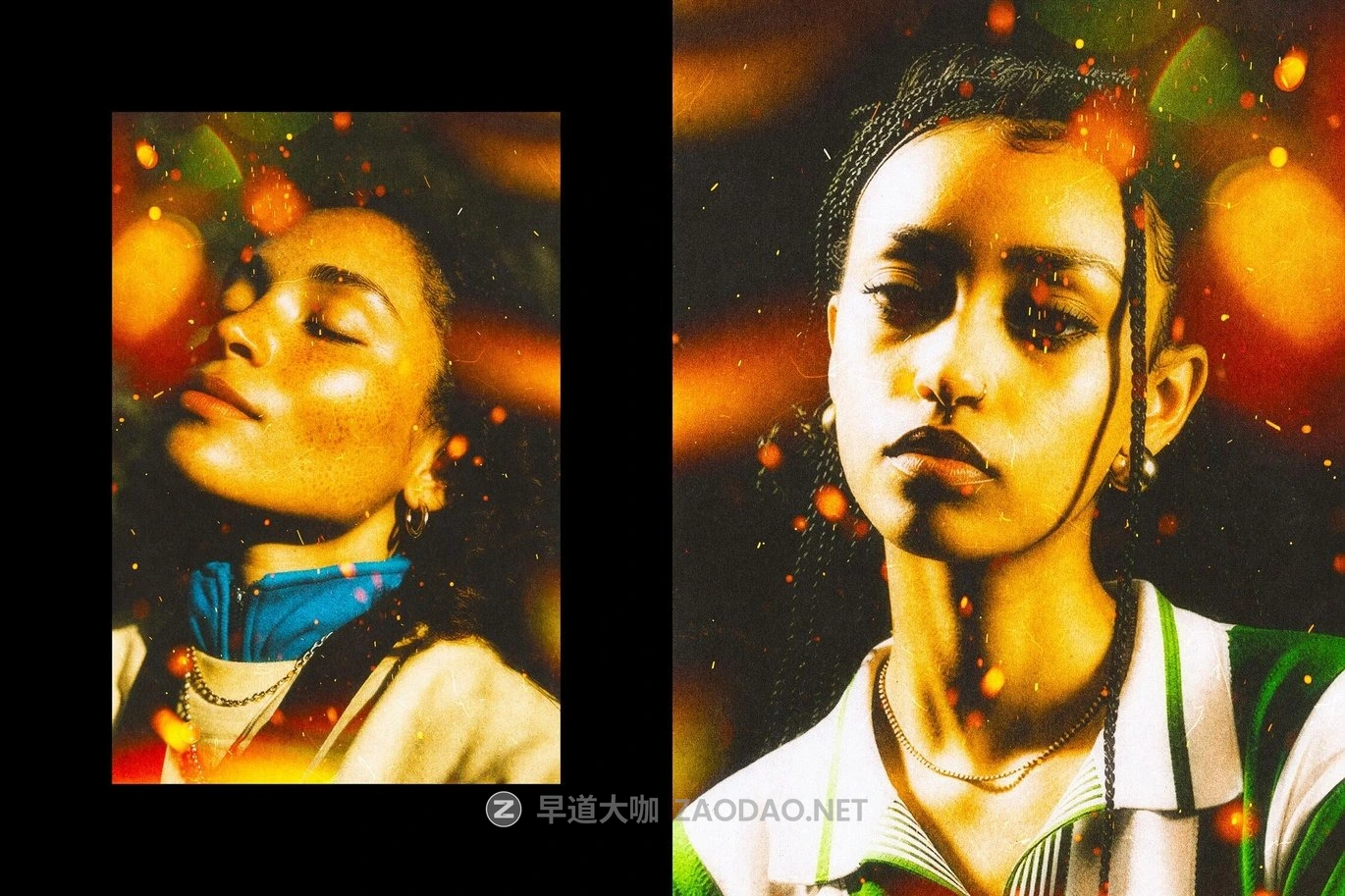 时尚模糊颗粒漏光照片效果ps特效滤镜样机 Warm Light Leak Photo Effect插图7 时尚模糊颗粒漏光照片效果ps特效滤镜样机 Warm Light Leak Photo Effect插图7
