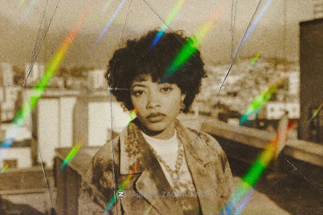 复古漏光颗粒折痕照片效果ps特效滤镜样机 Retro Light Leak Overlay Effect插图4 复古漏光颗粒折痕照片效果ps特效滤镜样机 Retro Light Leak Overlay Effect插图4
