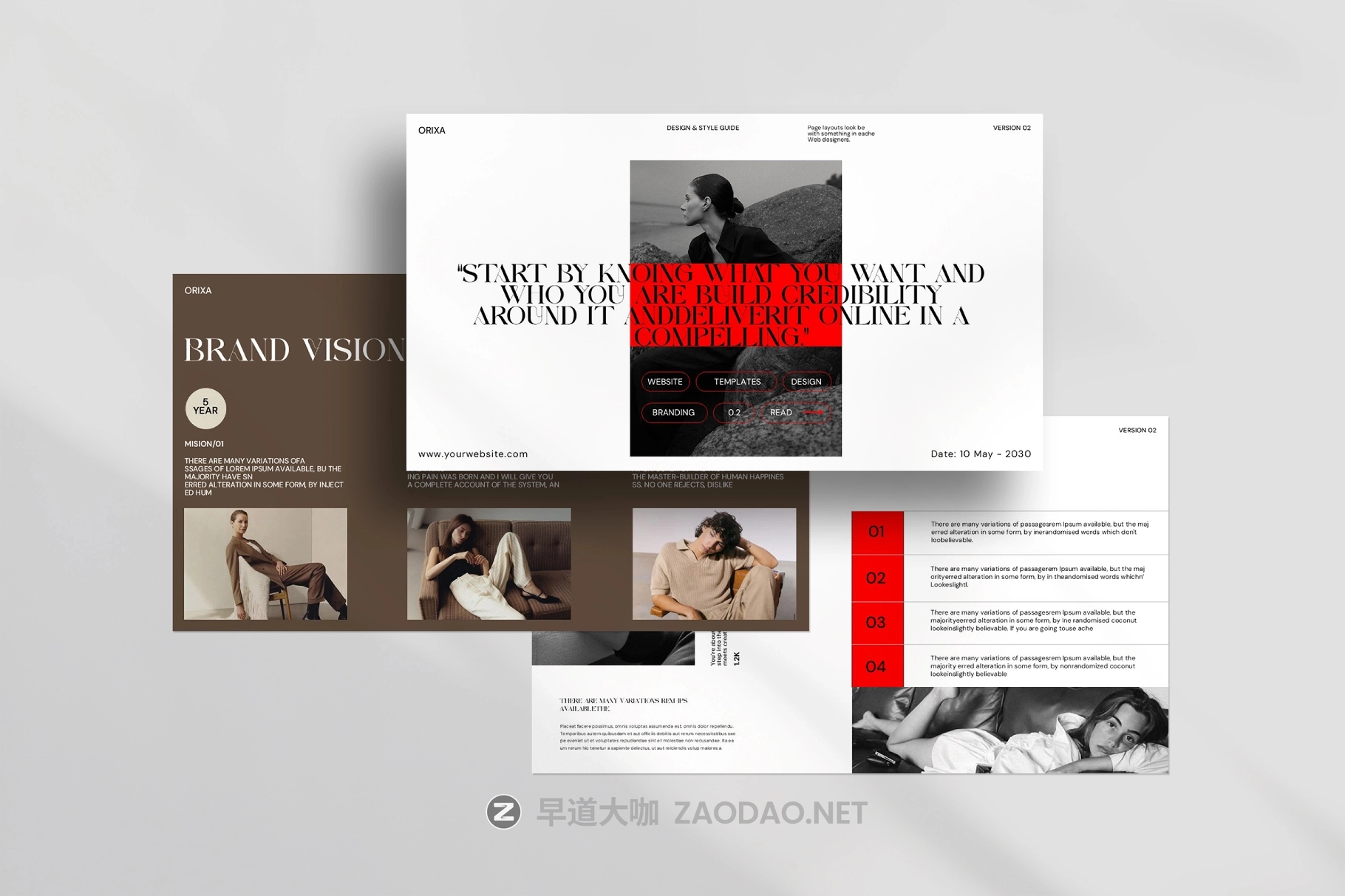 极简主义品牌营销策划演示文稿设计ppt/keynote模版 Orixa Brand Strategy Presentation Template插图2 极简主义品牌营销策划演示文稿设计ppt/keynote模版 Orixa Brand Strategy Presentation Template插图2