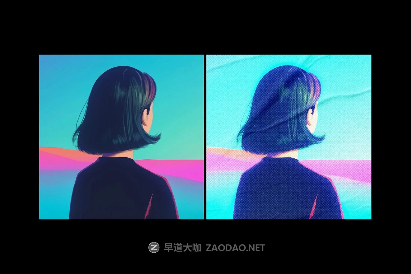 复古半调褶皱海报照片效果ps特效滤镜样机 Retro Magazine Print Effect插图4 复古半调褶皱海报照片效果ps特效滤镜样机 Retro Magazine Print Effect插图4