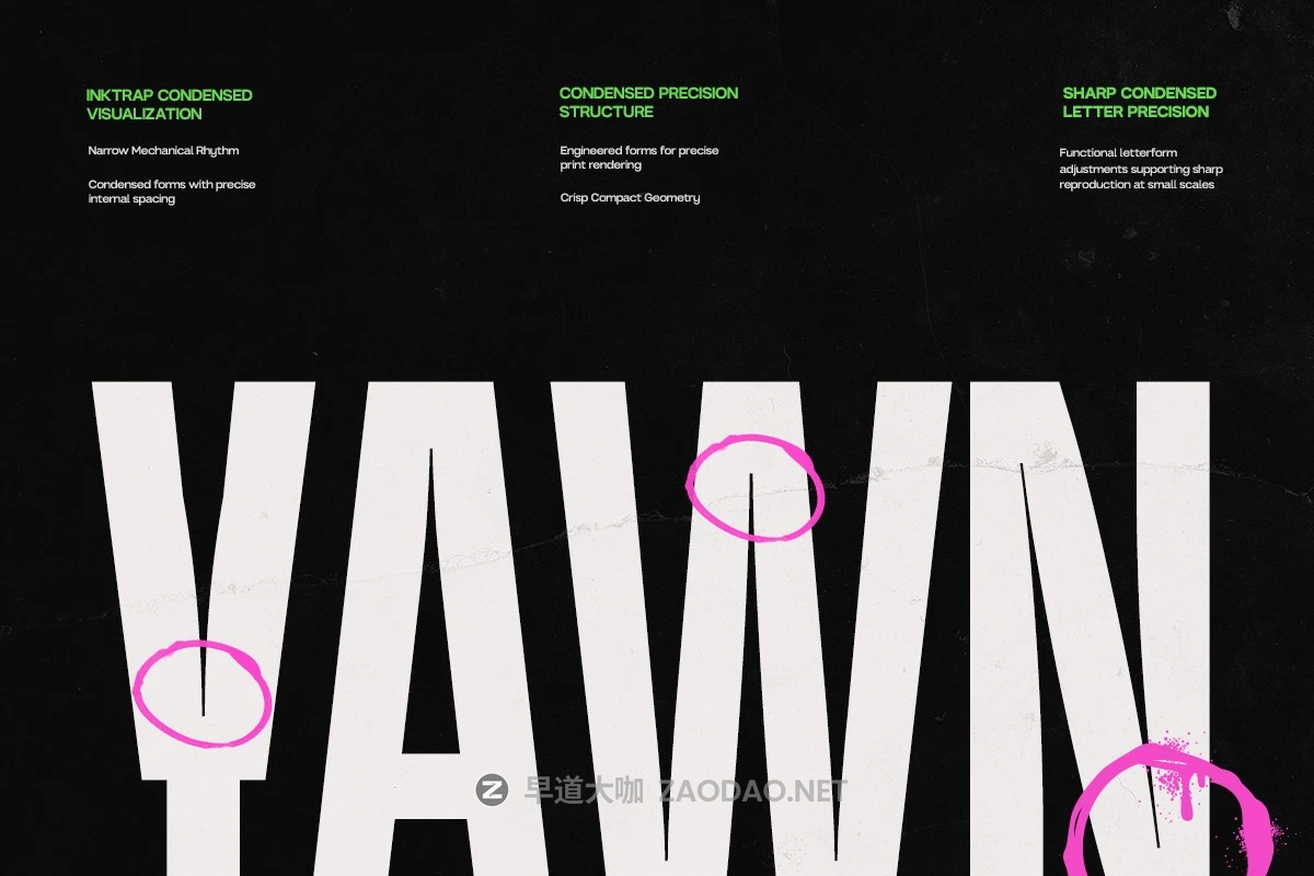 现代时尚杂志海报徽标设计无衬线英文字体安装包 Midgod Modern Condensed Ink Trap Display插图4 现代时尚杂志海报徽标设计无衬线英文字体安装包 Midgod Modern Condensed Ink Trap Display插图4